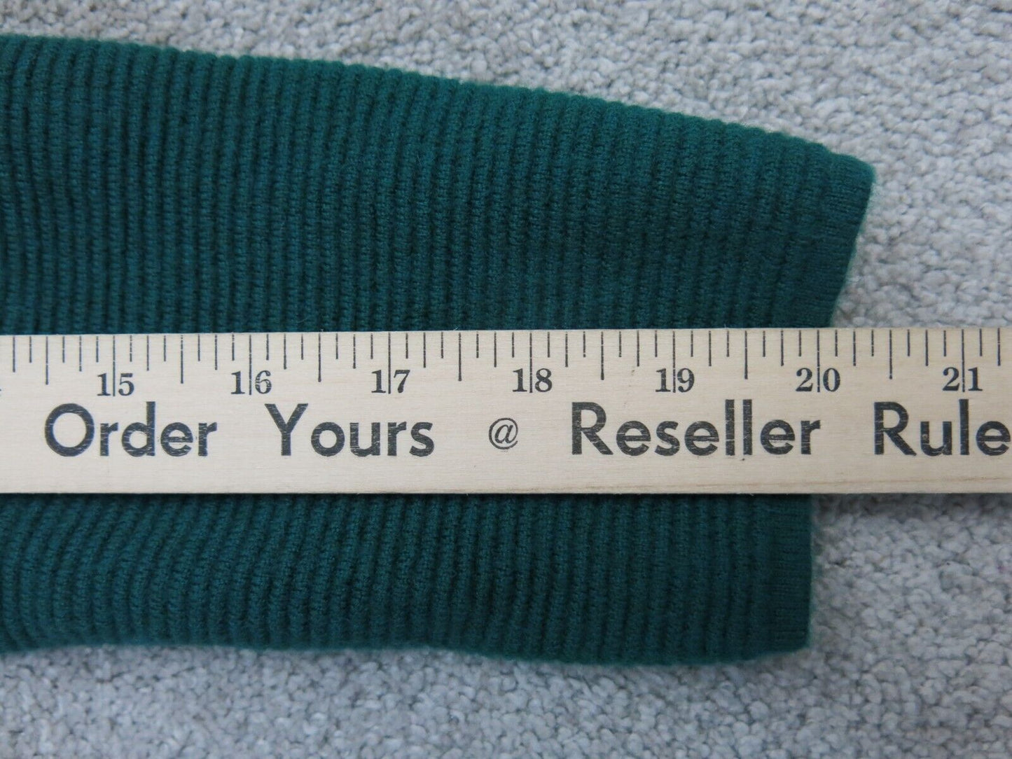 Talbots Womens Cardigan Knitted Sweater Long Sleeves Teal Green Size Small