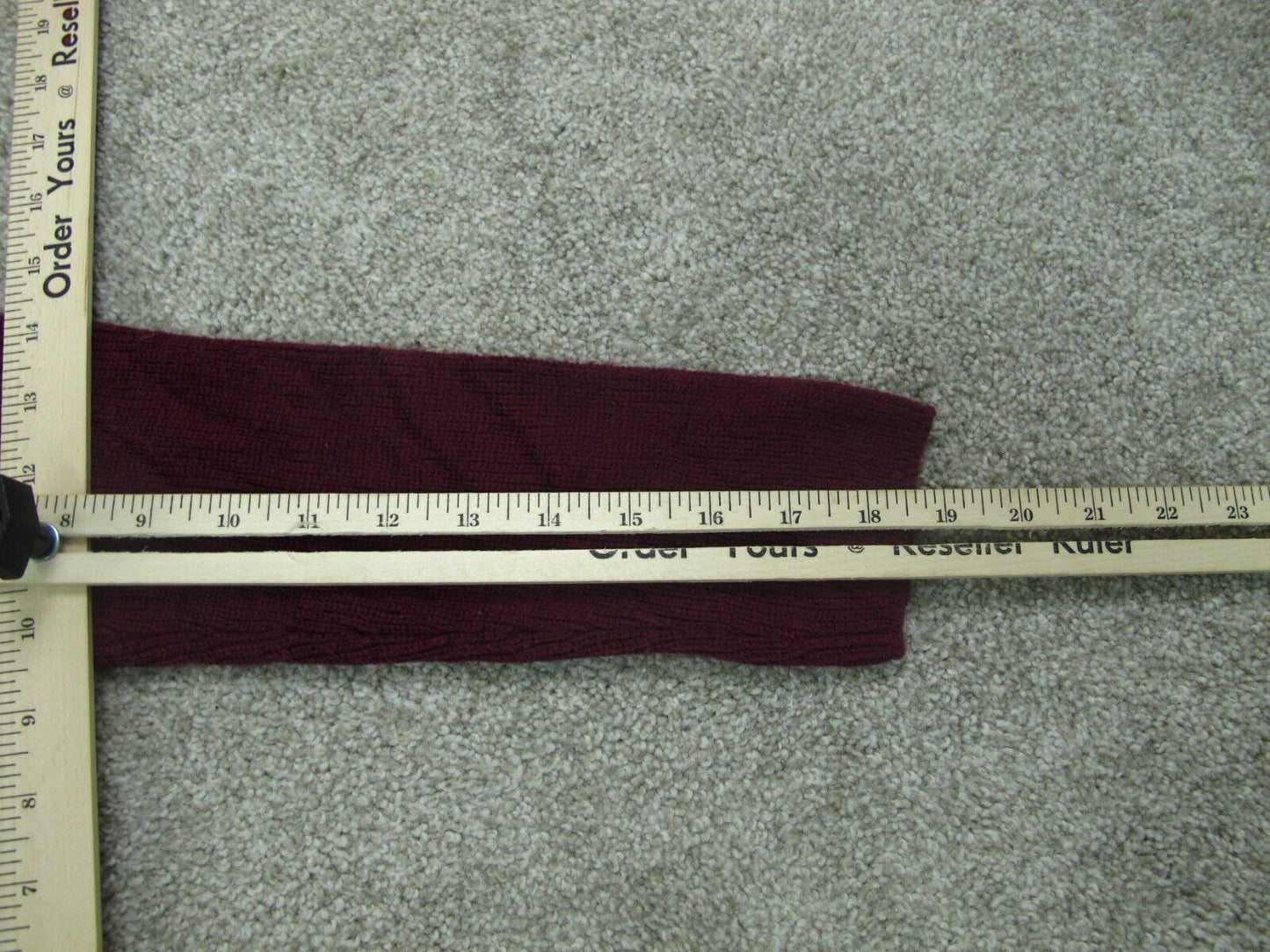 Banana Republic Womens  Knitted Sweater Long Sleeves Cotton Maroon Size Small