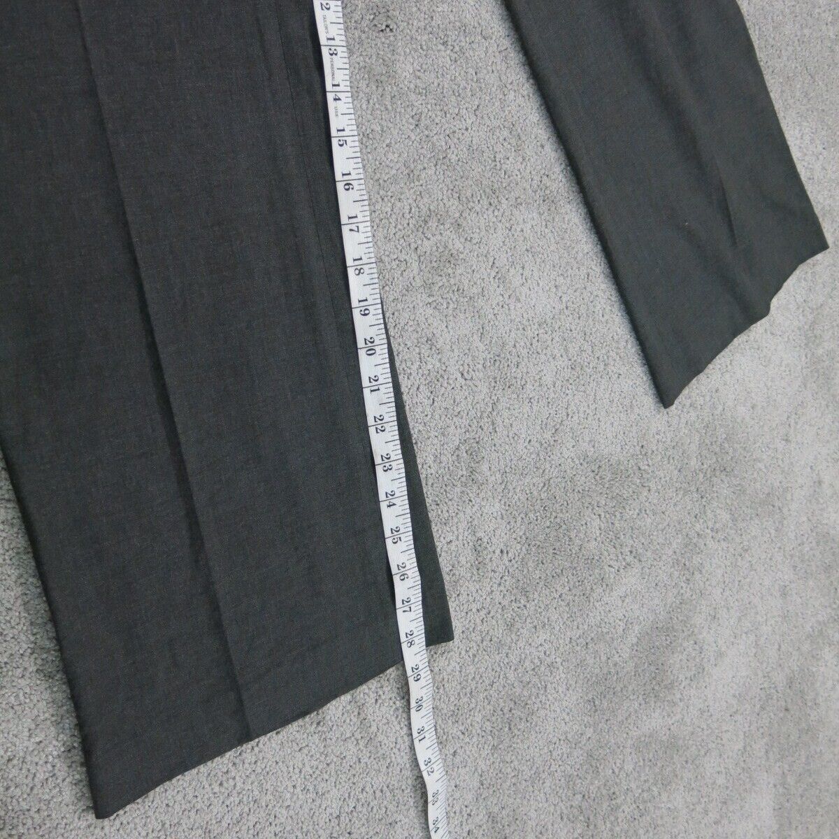 Ann Taylor Loft Womens Dress Pants High Rise Wide Leg Pockets Black SZ Petite 8