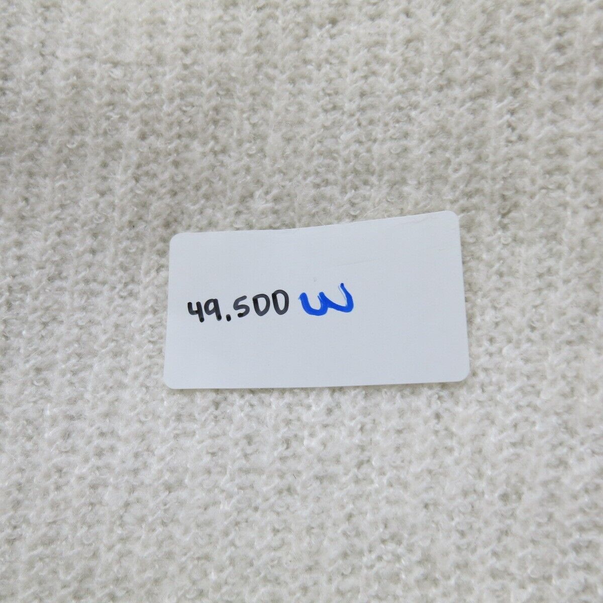 H&M Womens Sweater Knitted Cropped Long Sleeves High Neck White Size Small