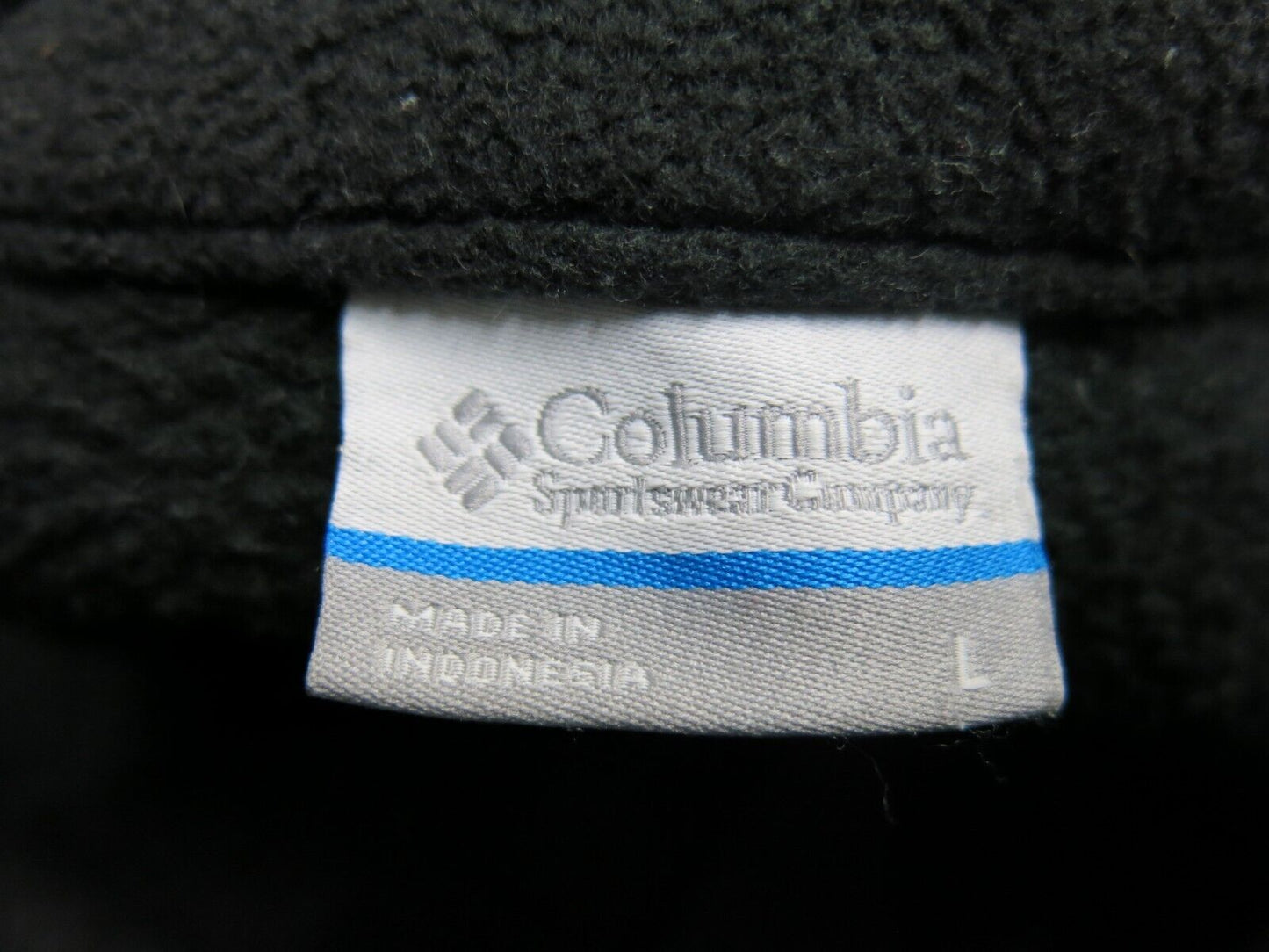 Columbia Men Jacket Full Zip Up Long Sleeves Mock Neck Pockets Green Size Large