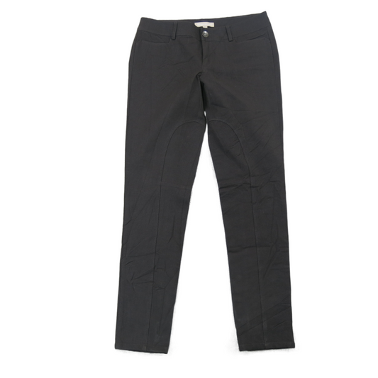 Banana Republic Womens Pant Skinny Leg Mid Rise Flat Front Pockets Black Size 4