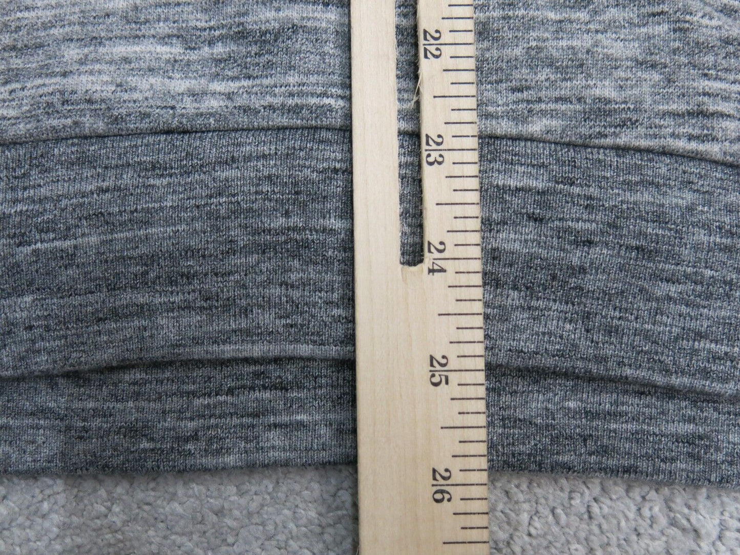 PINK Victoria Secret Women Pullover Sweater Long Sleeve High Neck Heather Gray S