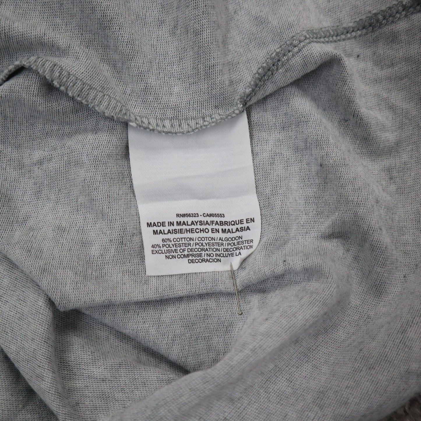 THE NIKE TEE DRI-FIT Women's Athletic T Short Short Sleeve Crew Neck Gray Size M