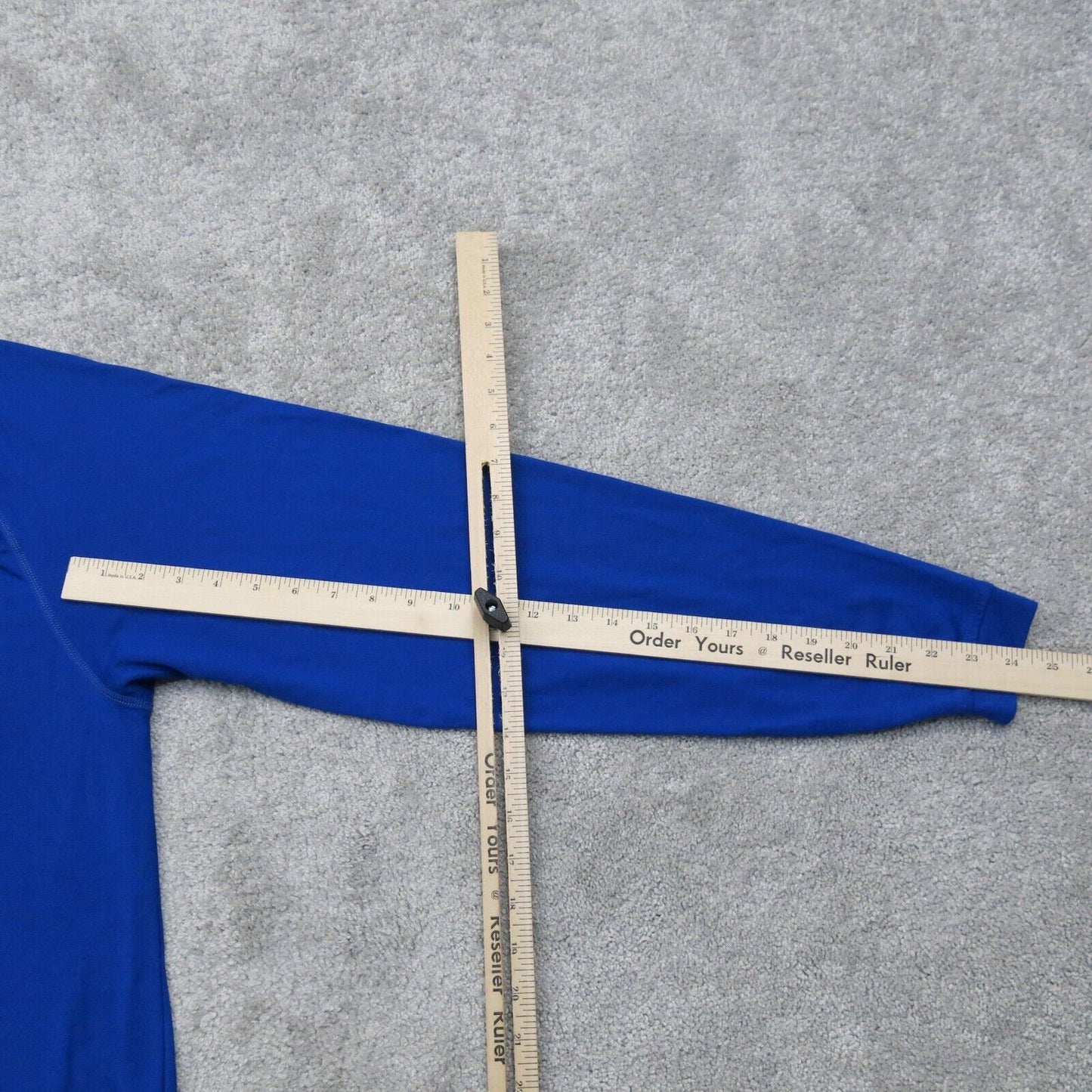 Adidas Mens Sweatshirt Crew Neck Long Sleeves Climalite Reivers Blue Size Large