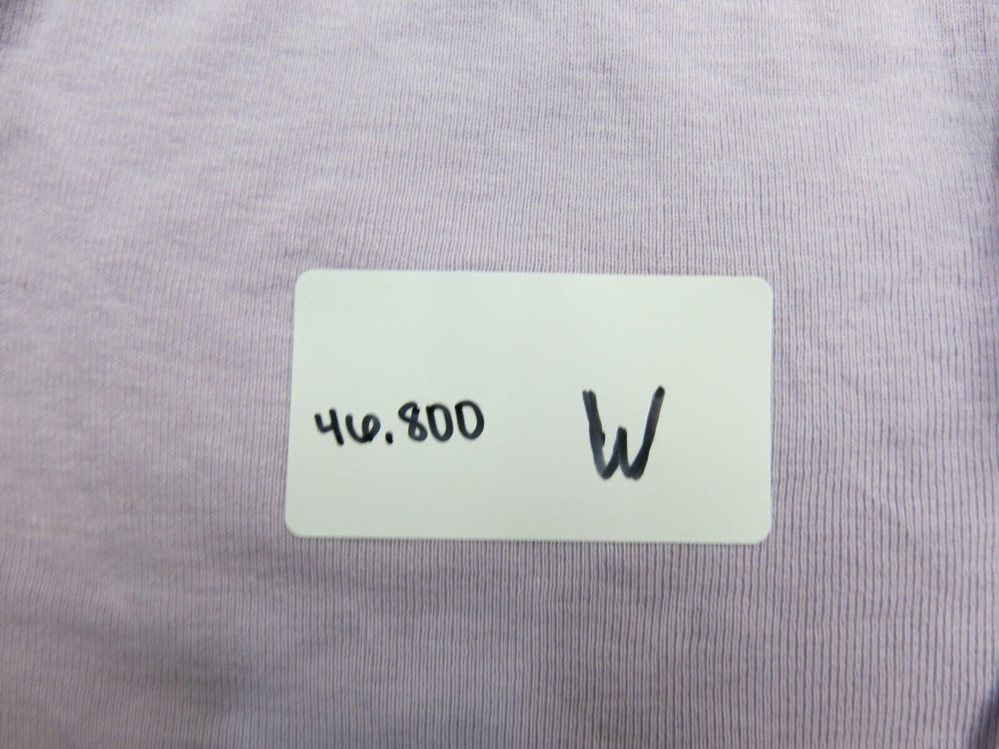 Ralph Lauren Womens Blouse Top Ruffle Neck 100% Cotton Light Purple Size Medium