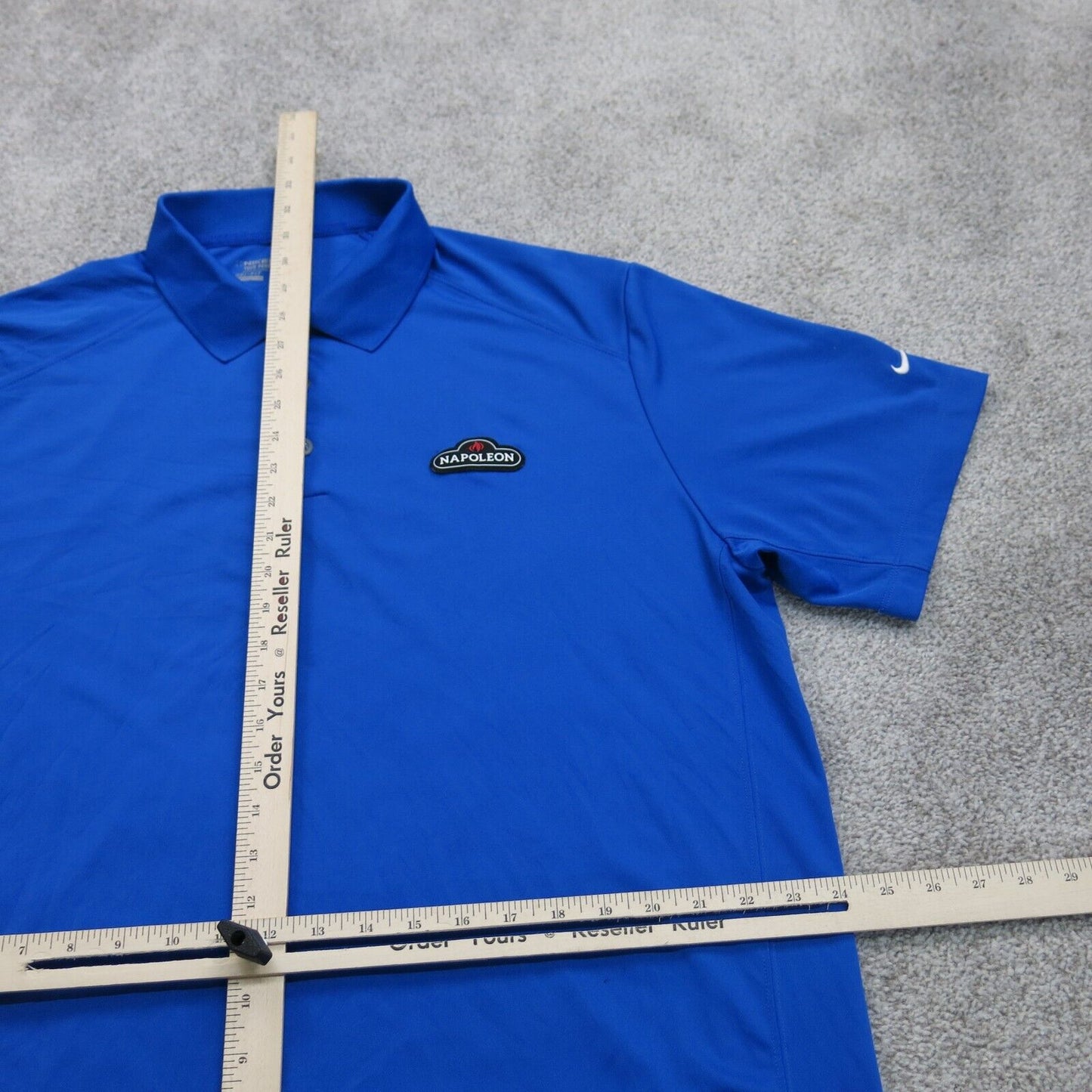 Nike Golf Mens Polo Shirt Collared Neck Short Sleeve Navy Blue Size XX Large