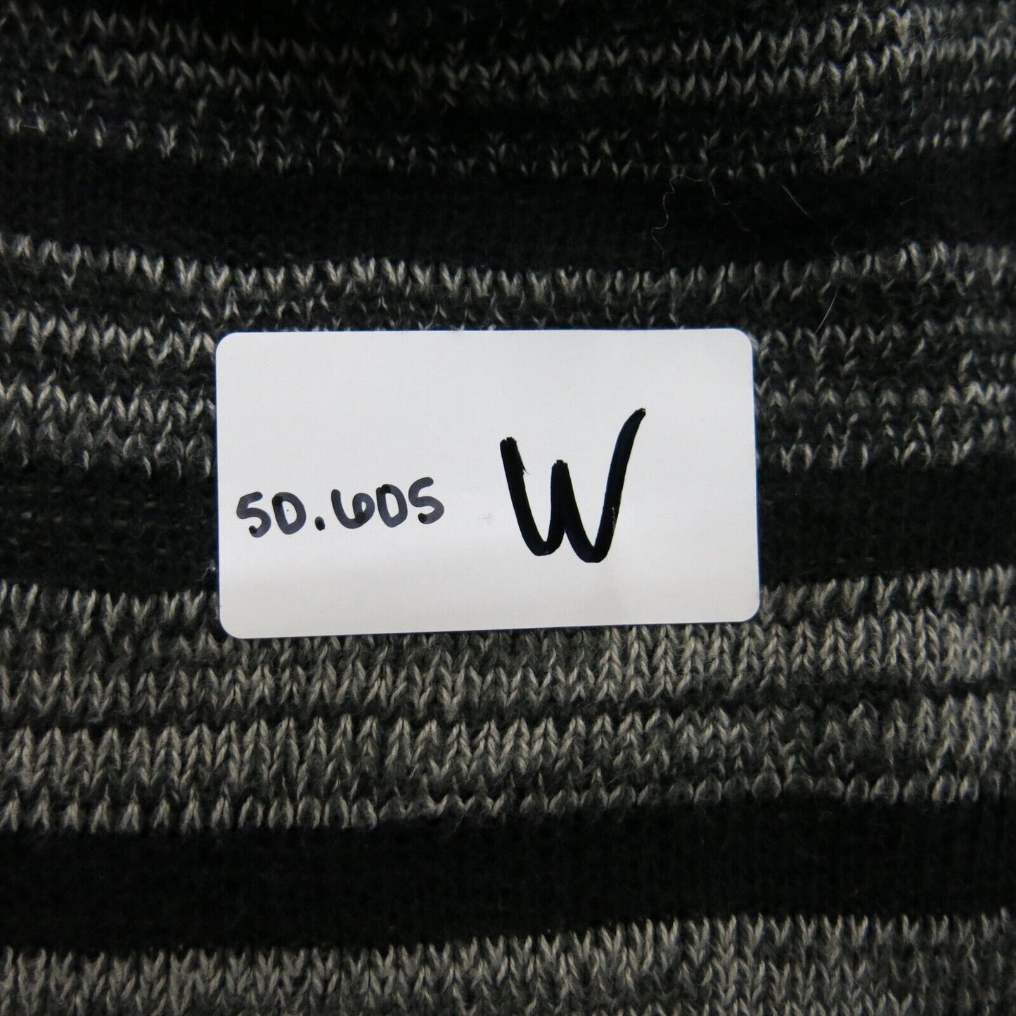 ANN Taylor Womens Pullover Sweater Boat Neck Striped Gray Black Size Small