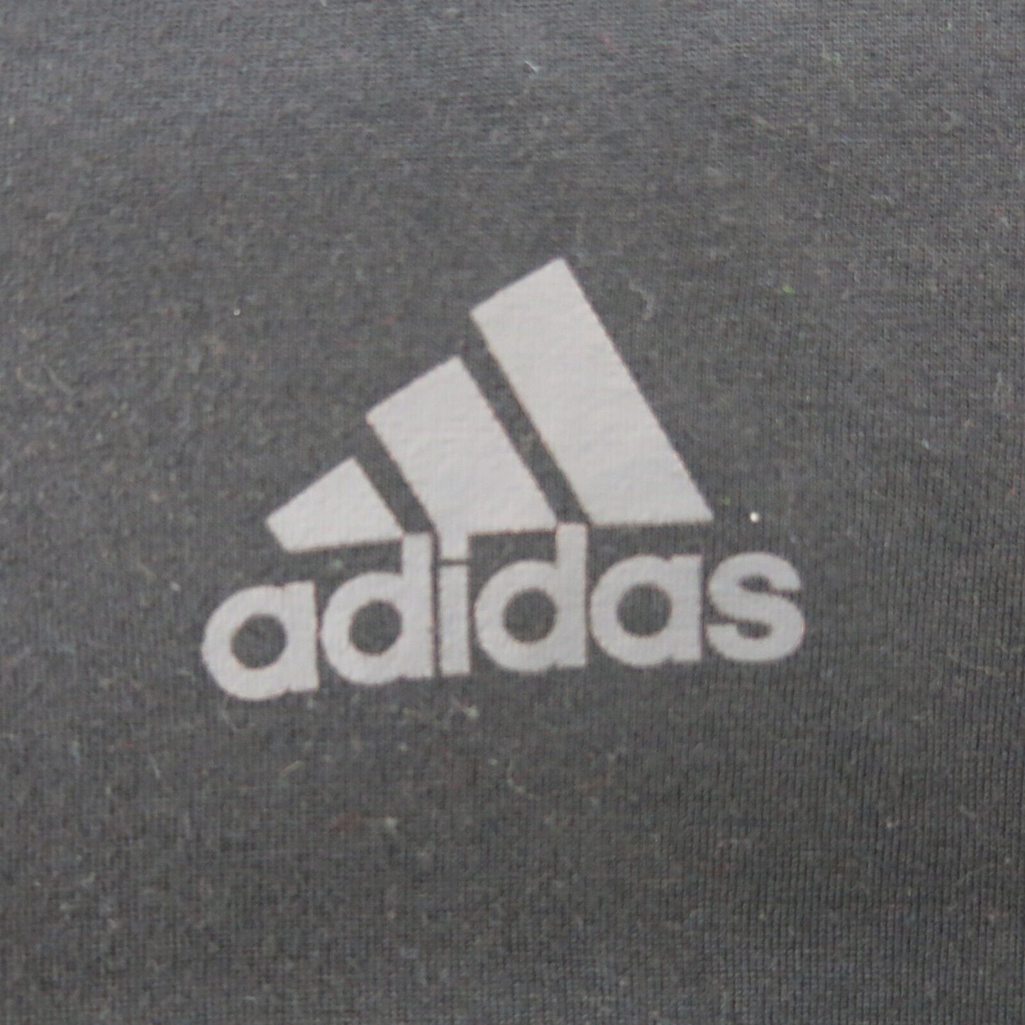 Adidas Mens Crew Neck T Shirt Ultimate Tee Long Sleeves Graphic Tee Black Size L
