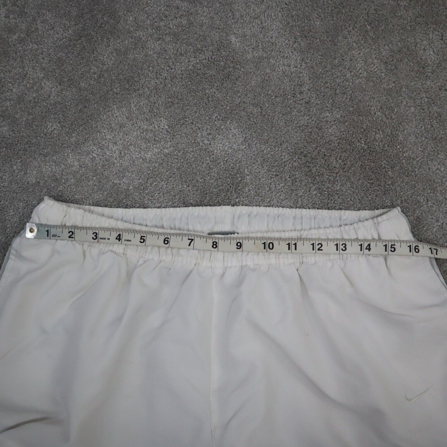 Nike Track Pants Women's X-Large XL Cream Sportswear Logo Training Pants
