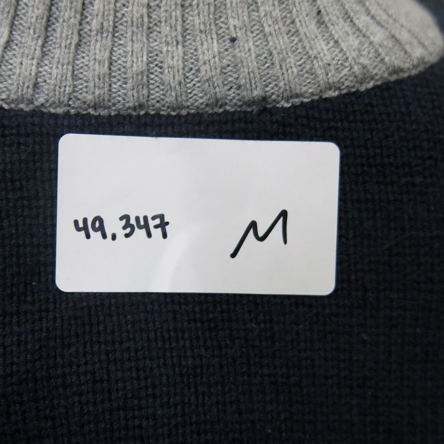 GAP Mens Sweater Crew Neck Knitted Long Sleeves Navy Blue Size X Large