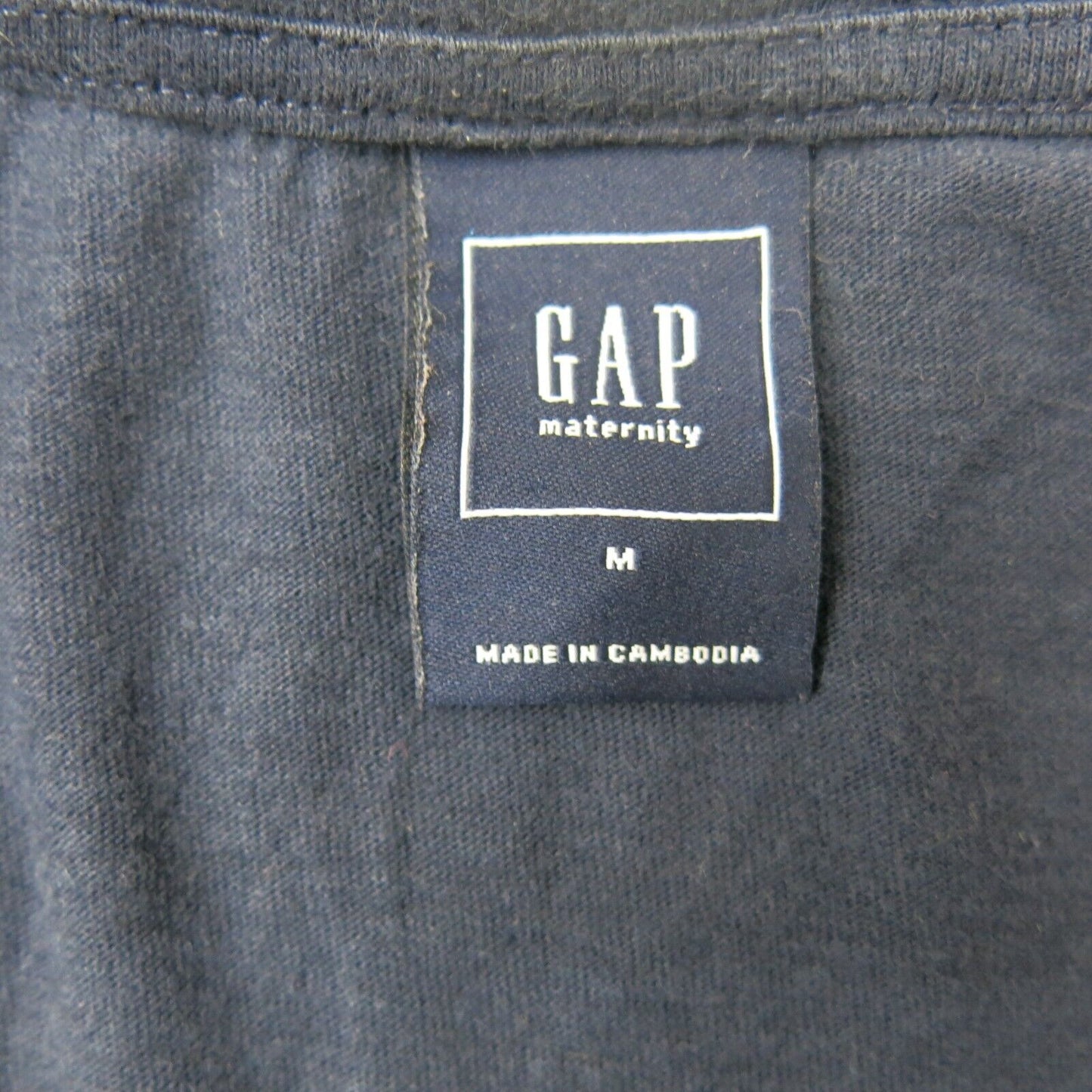 Gap Womens A Line Mini Dress Sleeveless V Neck Navy Blue Size Medium