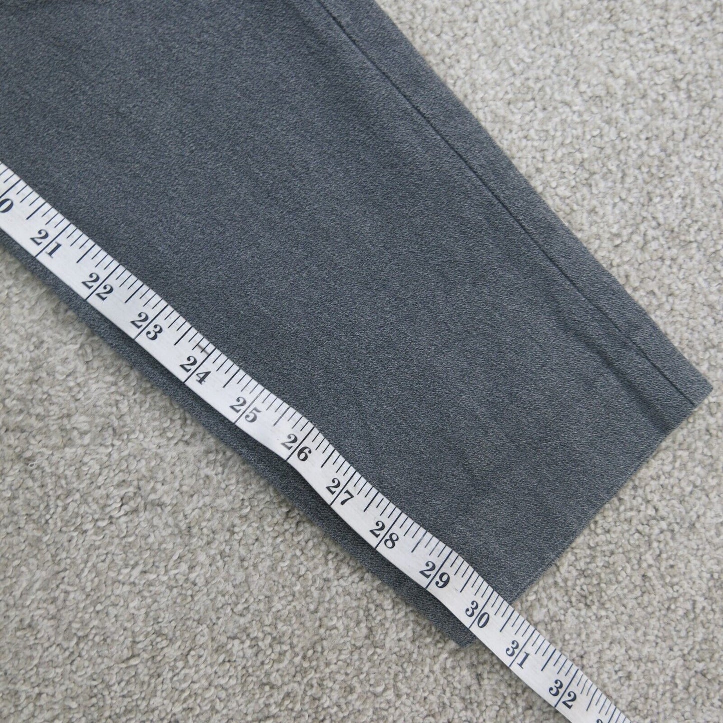Mossimo Womens Pant Cropped Stretch Low Rise Flat Front Pockets Gray Size 10