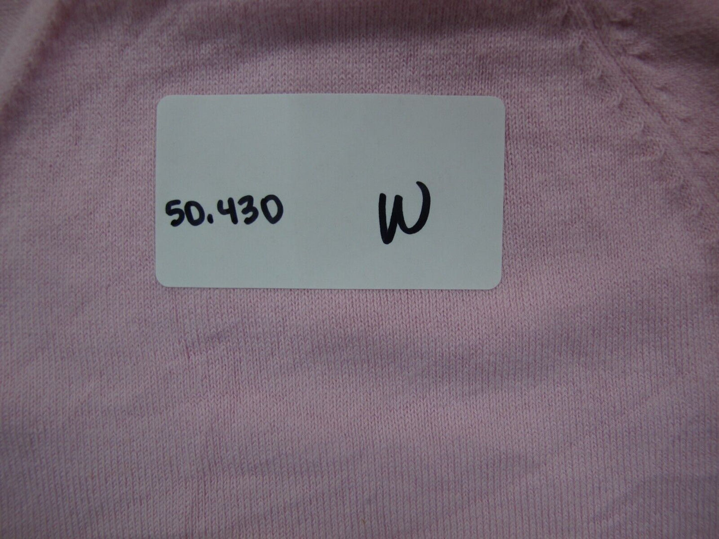 Talbots Womens Pullover Knitted Sweater Long Sleeves V Neck Pink Size Large