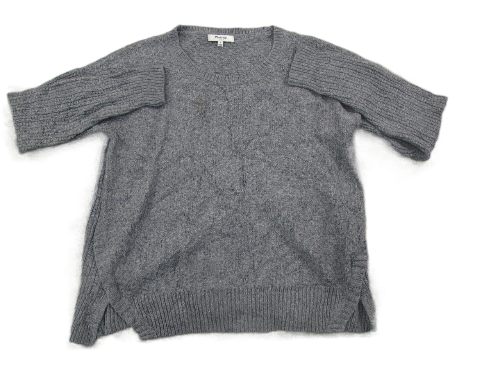 Madewell Womens Pullover Knitted Sweater Long Sleeve Crew Neck Gray Size Small