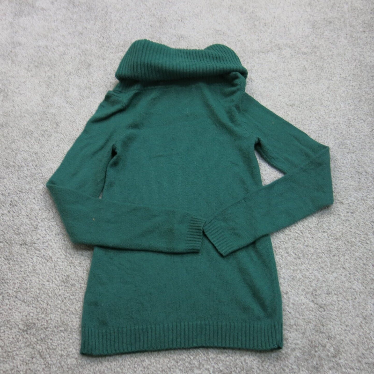 Gap Womens Turtleneck Pullover Sweater Knitted Long Sleeve Teal Green Size XS