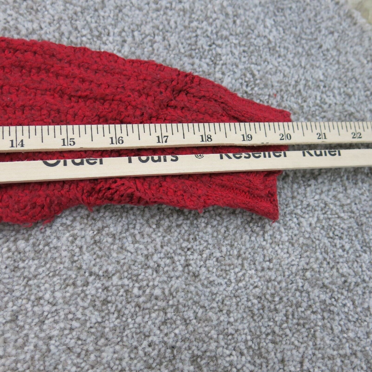 American Eagle Womens Pullover Sweater Soft Crew Neck Long Sleeves Red SZ Medium
