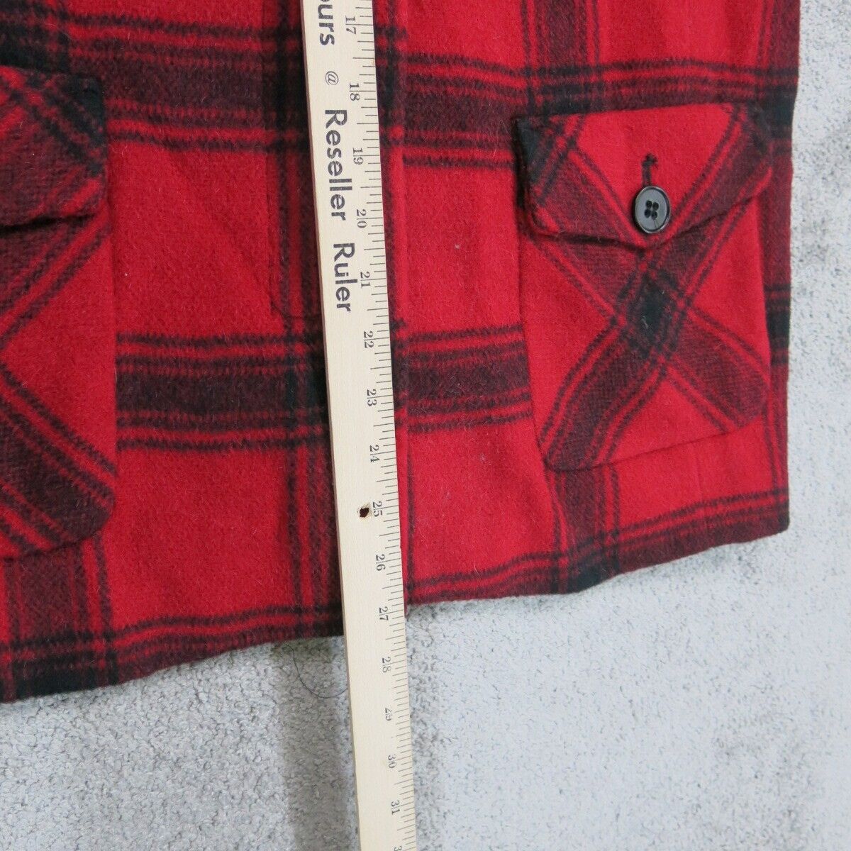 Talbots Women Trench Coat Long Sleeves Collared Neck 2 Pockets Plaid Red Size L
