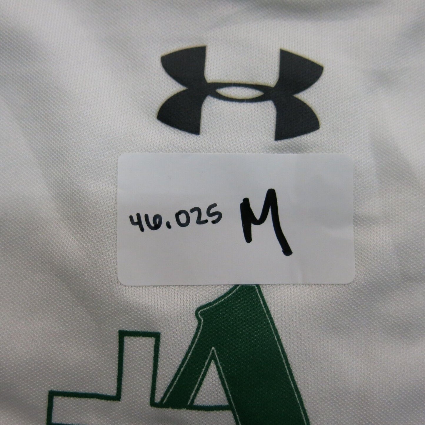 Under Armour Mens Crew Neck T Shirt Heatgear Short Sleeves White Size Large