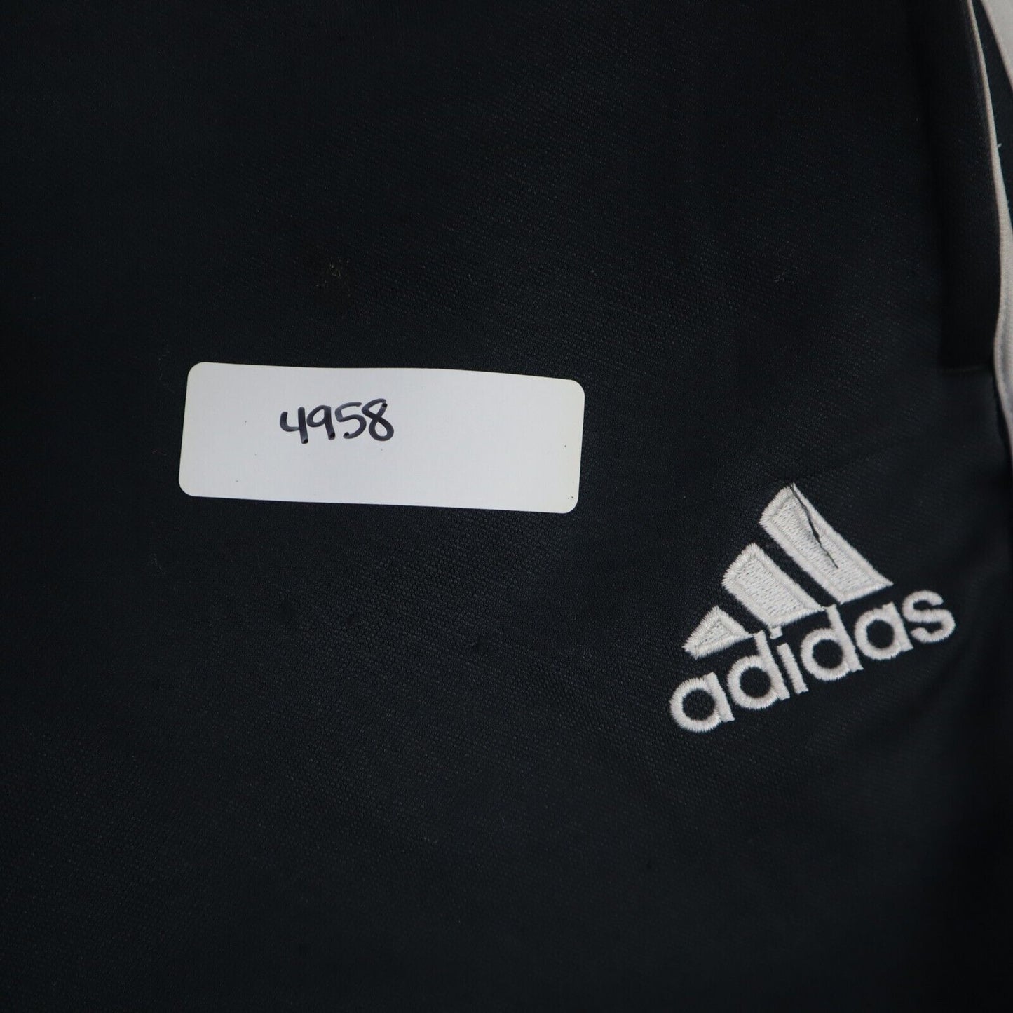 Adidas Track Pants Women Small S Black 3 Striped Slim Fit Sportswear Logo Pant