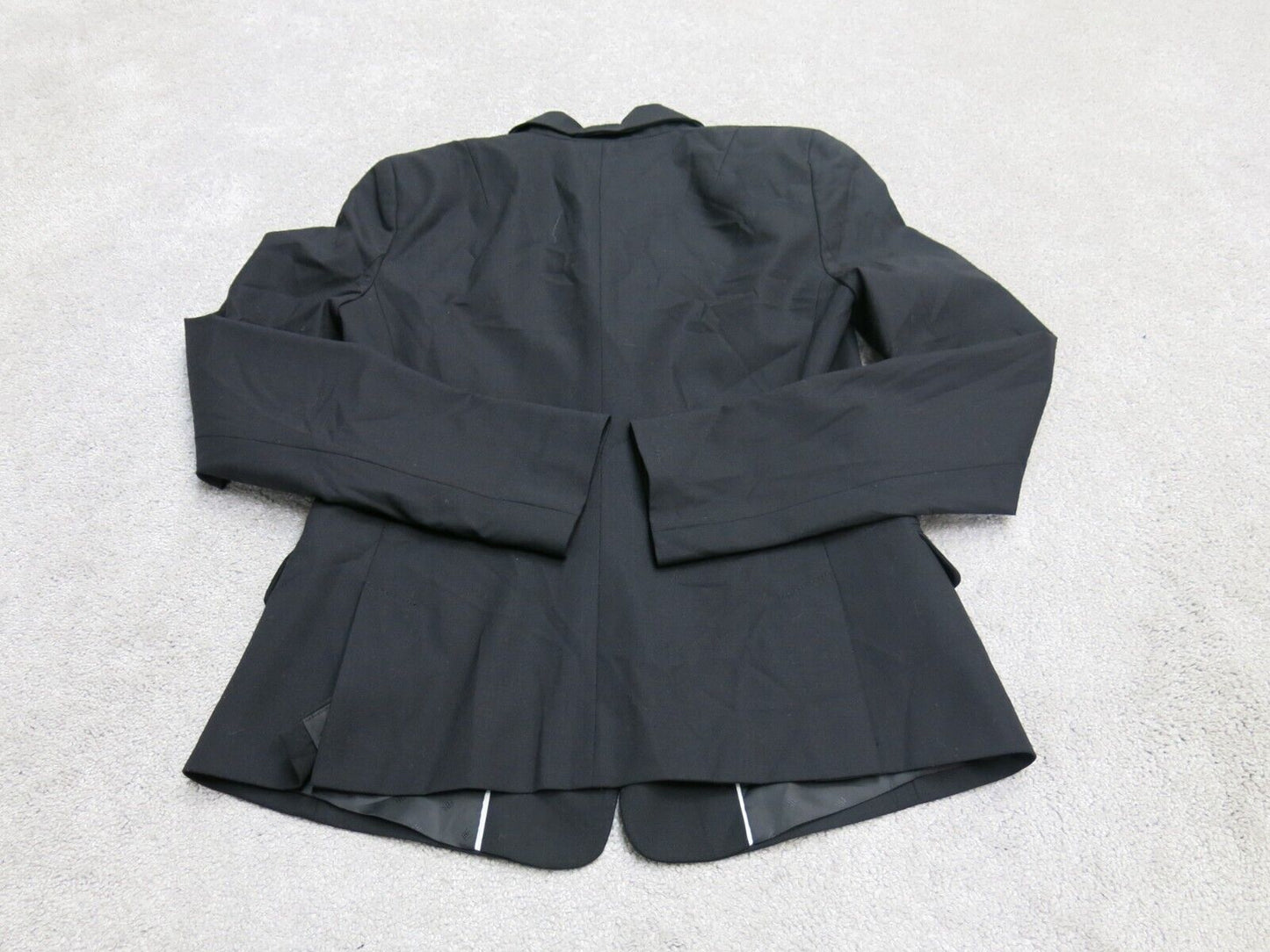 Banana Republic Mens Blazer Coat Jacket Single Breasted Long Sleeve Black Size 4