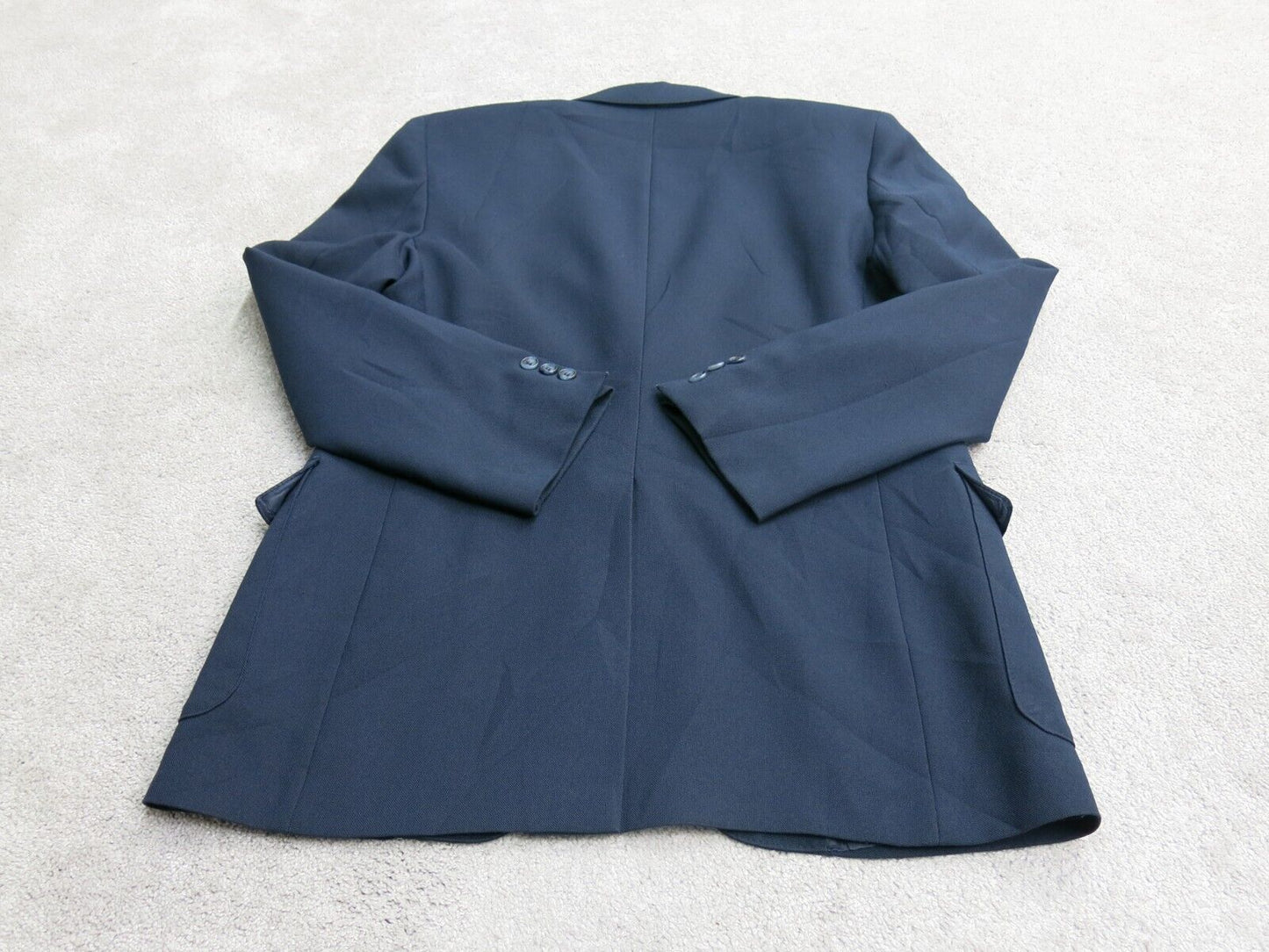Levis Mens Blazer Coat Single Breasted Long Sleeves Pockets Blue Size 40R