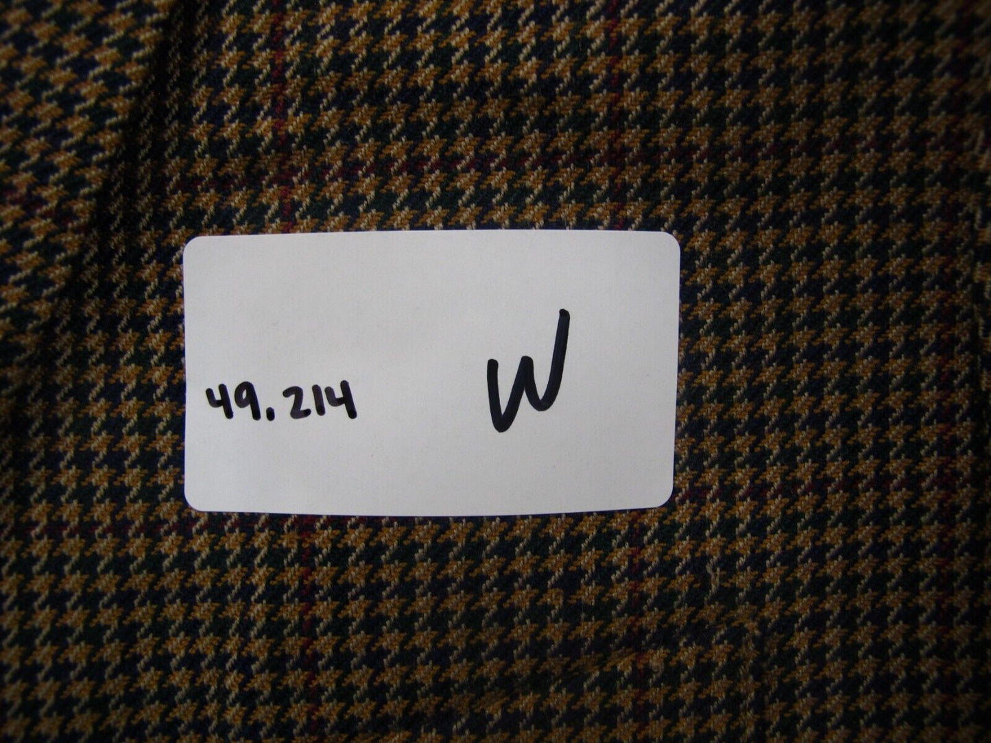 Pendleton Womens Blazer Coat Houndstooth Virgin Wool Long Sleeves Brown Size 8