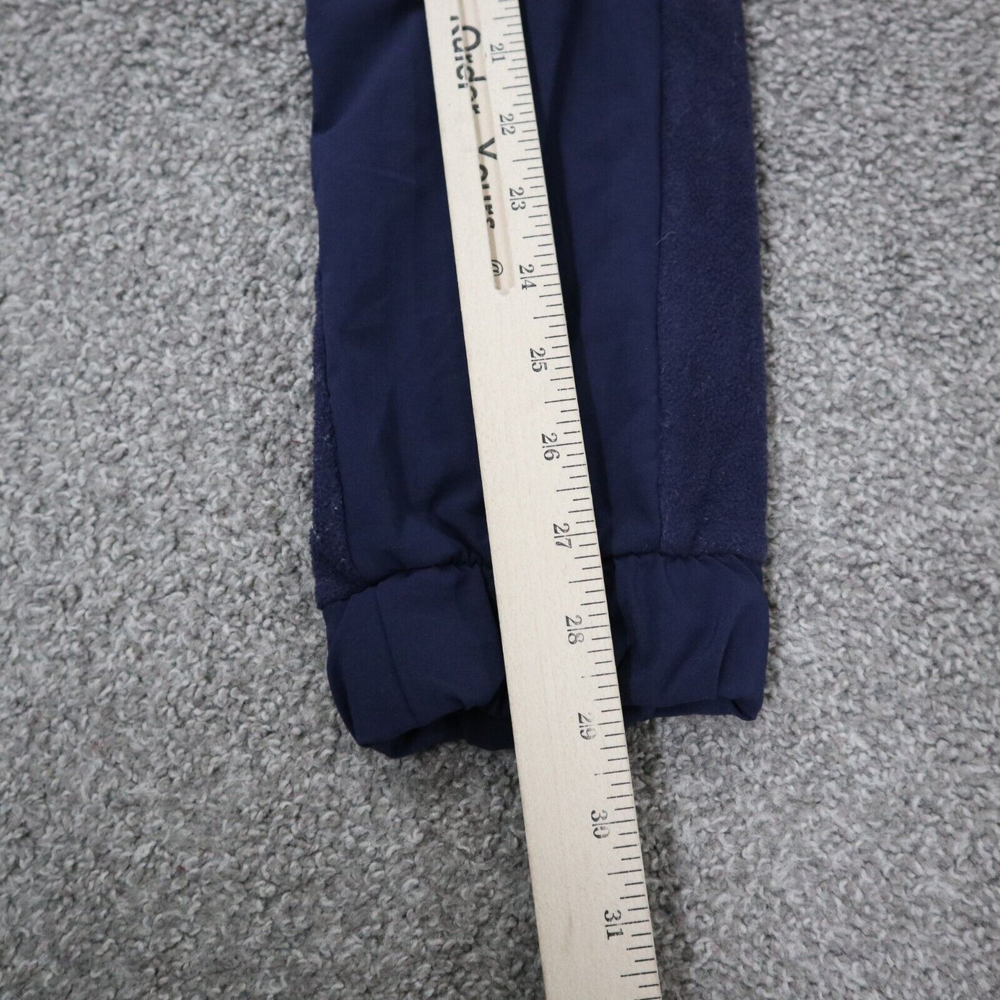 Under Armour Men Sweatpant Elastic Waist Mid Rise Loose Fit Heatgear Blue Size S