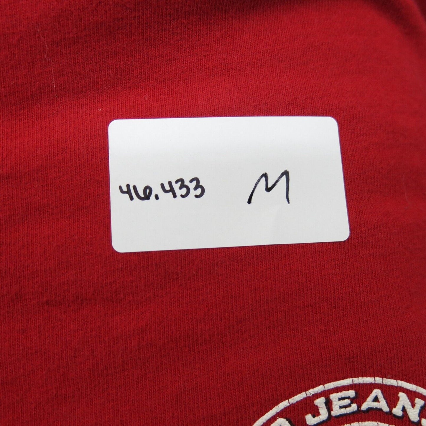 Ralph Lauren Mens Sweatshirt Crew Neck Long Sleeves 100% Cotton Red Size X Large