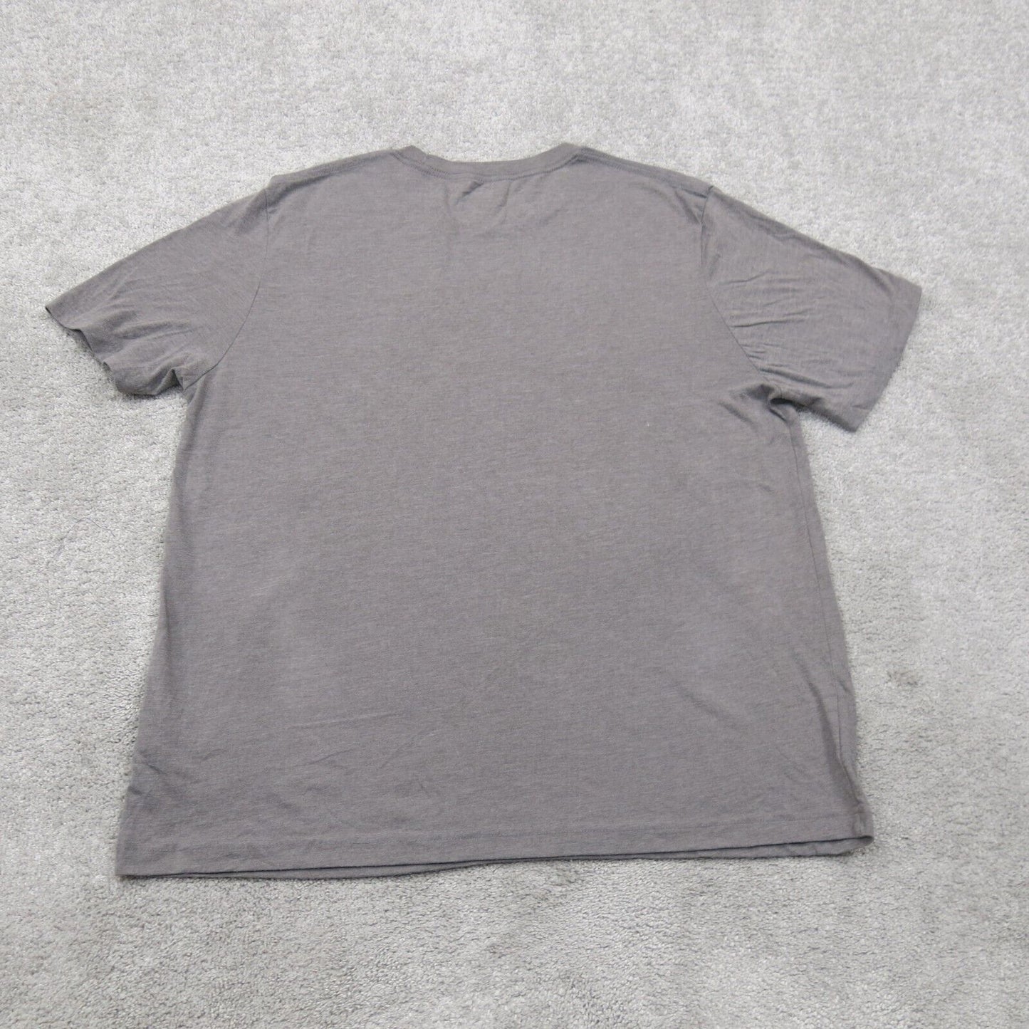 Genuine Merchandise Mens Crew Neck T Shirt Short Sleeves Graphic Tee Gray SZ XL