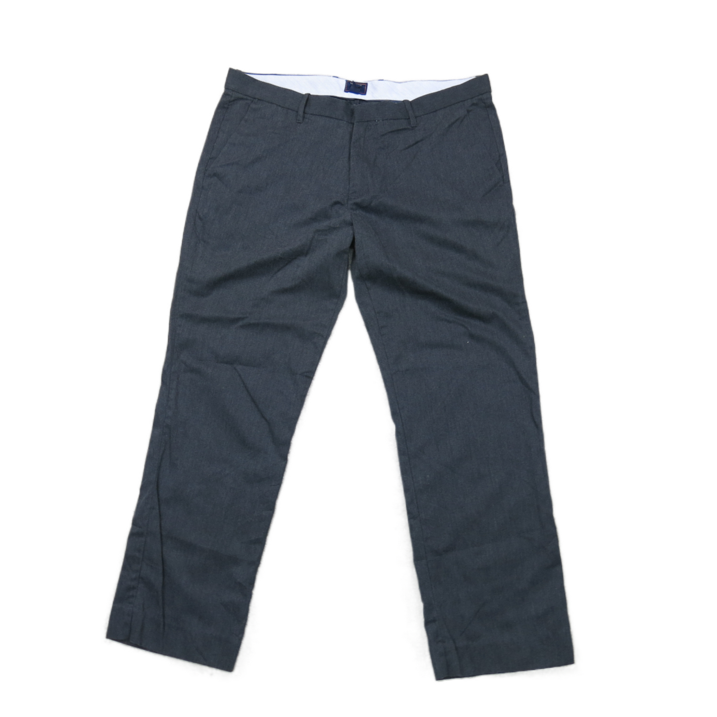 Gap Khakis Mens Pants Chino Straight Leg Tailored Fit High Rise Black W38XL30