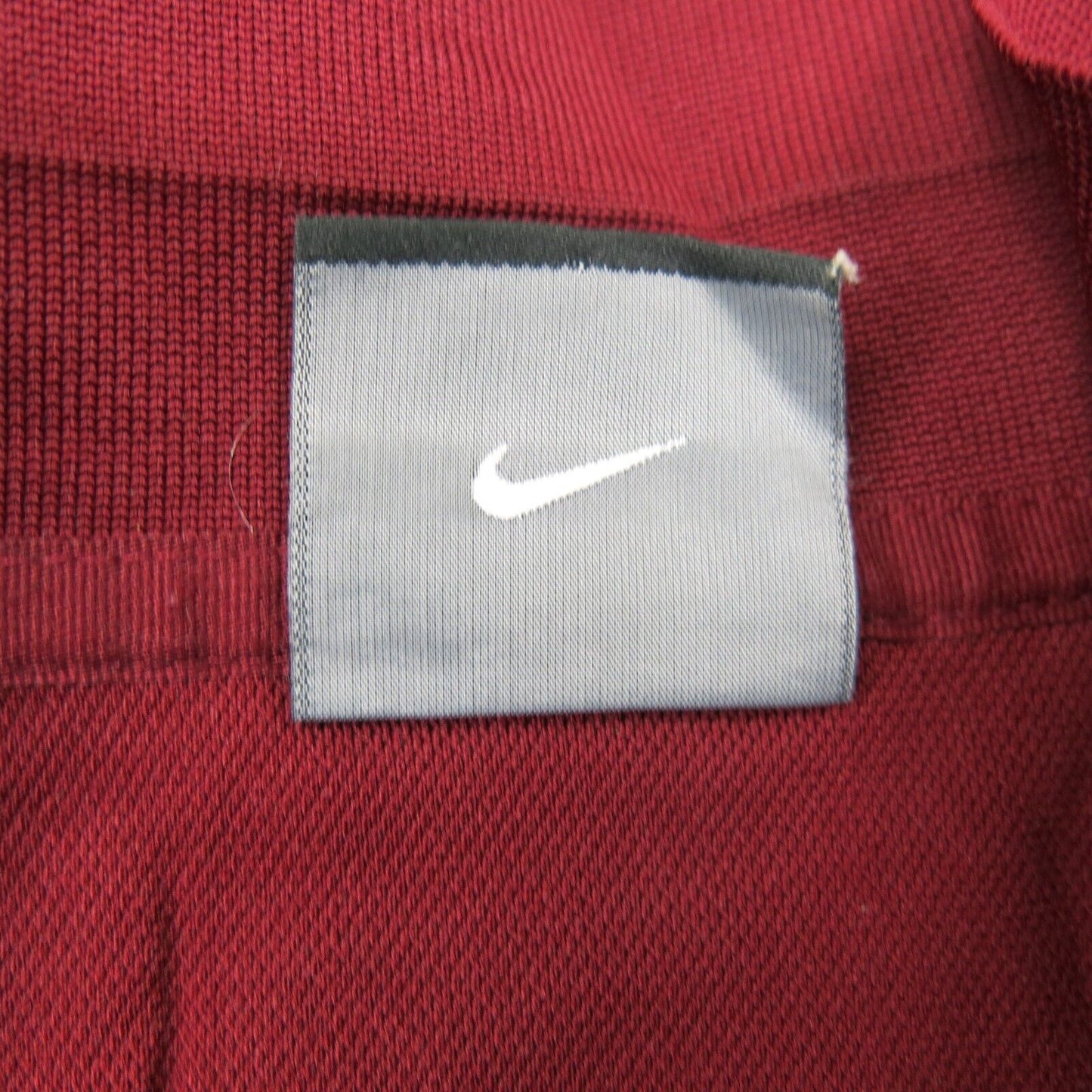 Nike Dri Fit Mens Golf Polo Shirt The Chemical Company Logo Solid Red Size XL