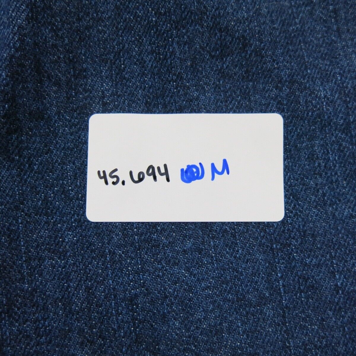 Lands Ends Mens Jeans Boyfriend Relaxed Fit Straight Leg Mid Rise Blue Size 40