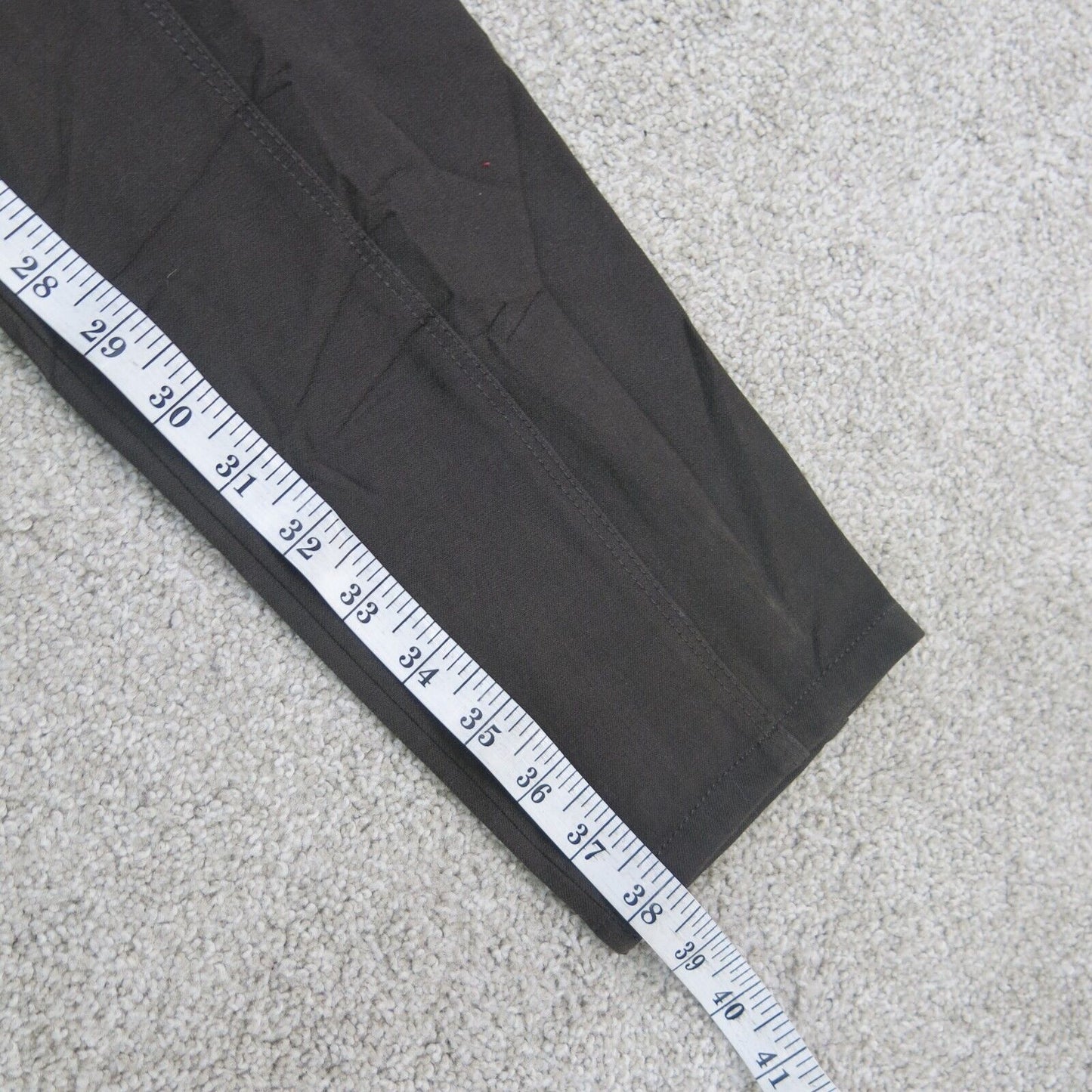 Banana Republic Womens Pant Skinny Leg Mid Rise Flat Front Pockets Black Size 4