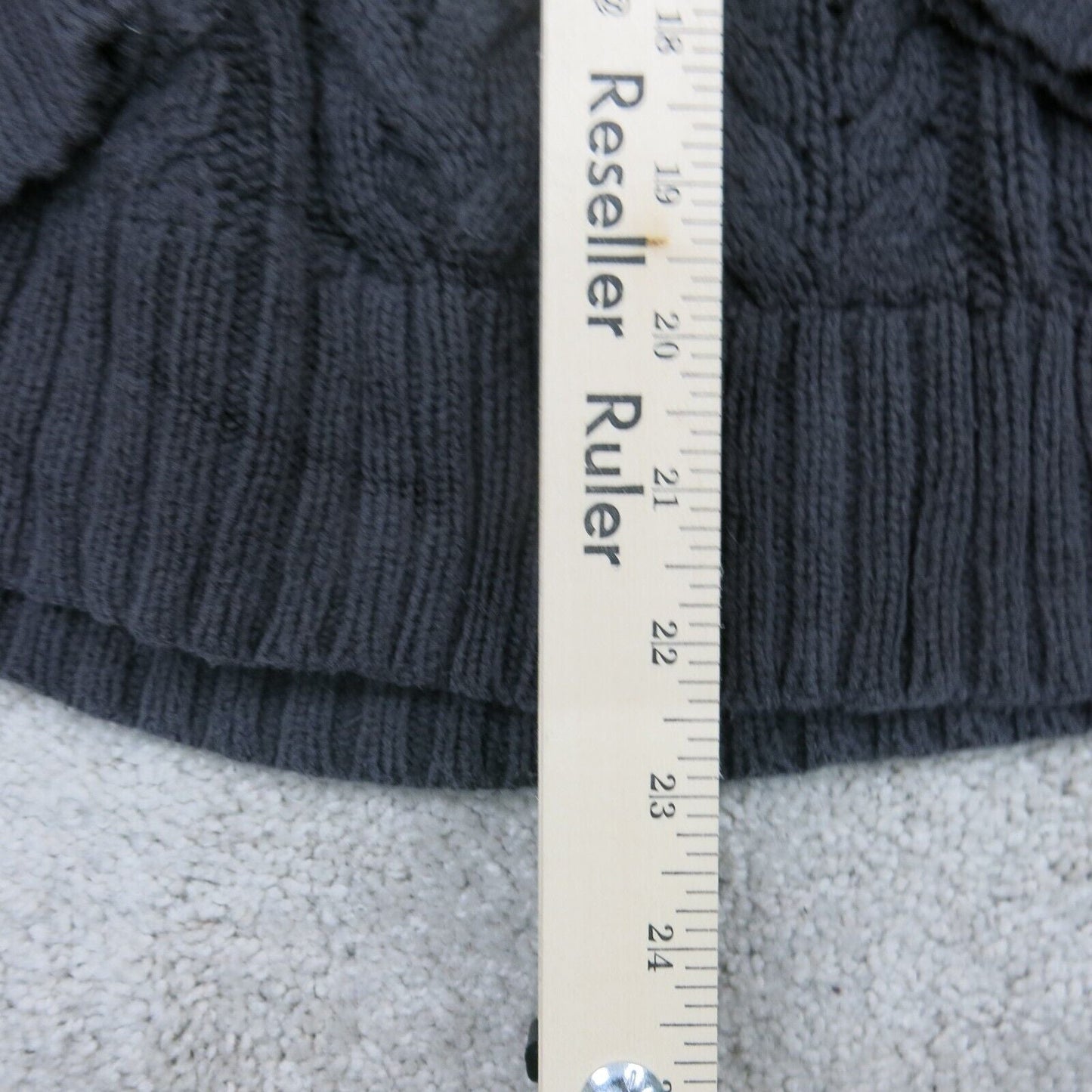Old Navy Womens Pullover Sweater Crew Neck Long Sleeves Solid Black Size Large