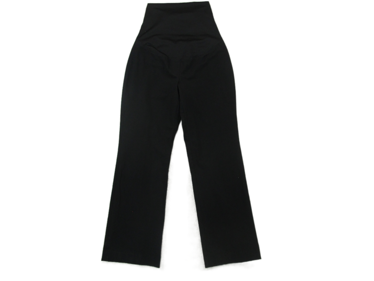 Ann Taylor LOFT Womens Legging Low Rise High Waist Wide Leg Black SZ Petite 6PM