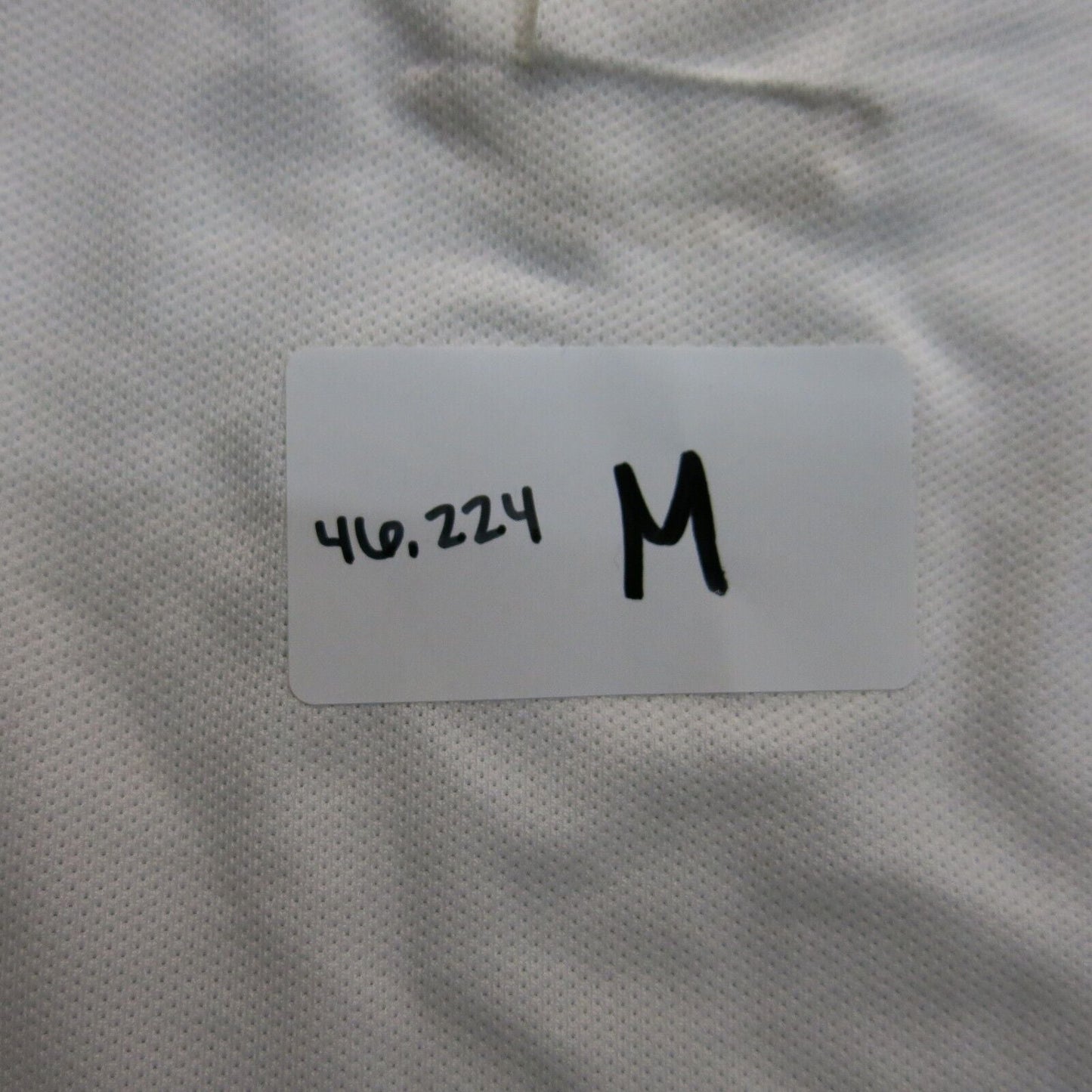Nike Dri Fit Mens Polo Shirt Short Sleeves Side Striped Off White Pink Size XXL