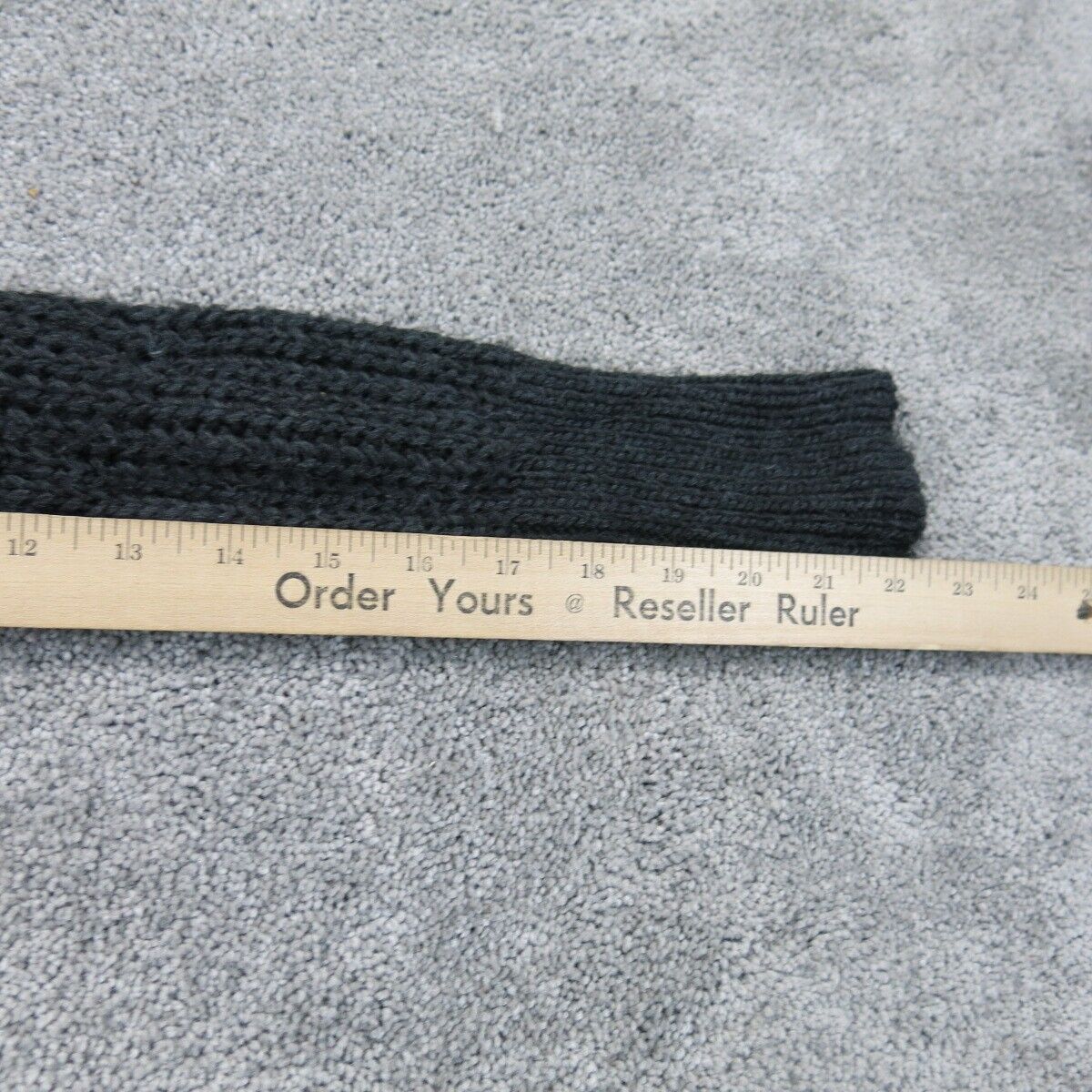 American Eagle Women Pullover Knitted Sweater Long Sleeve Black Size Medium
