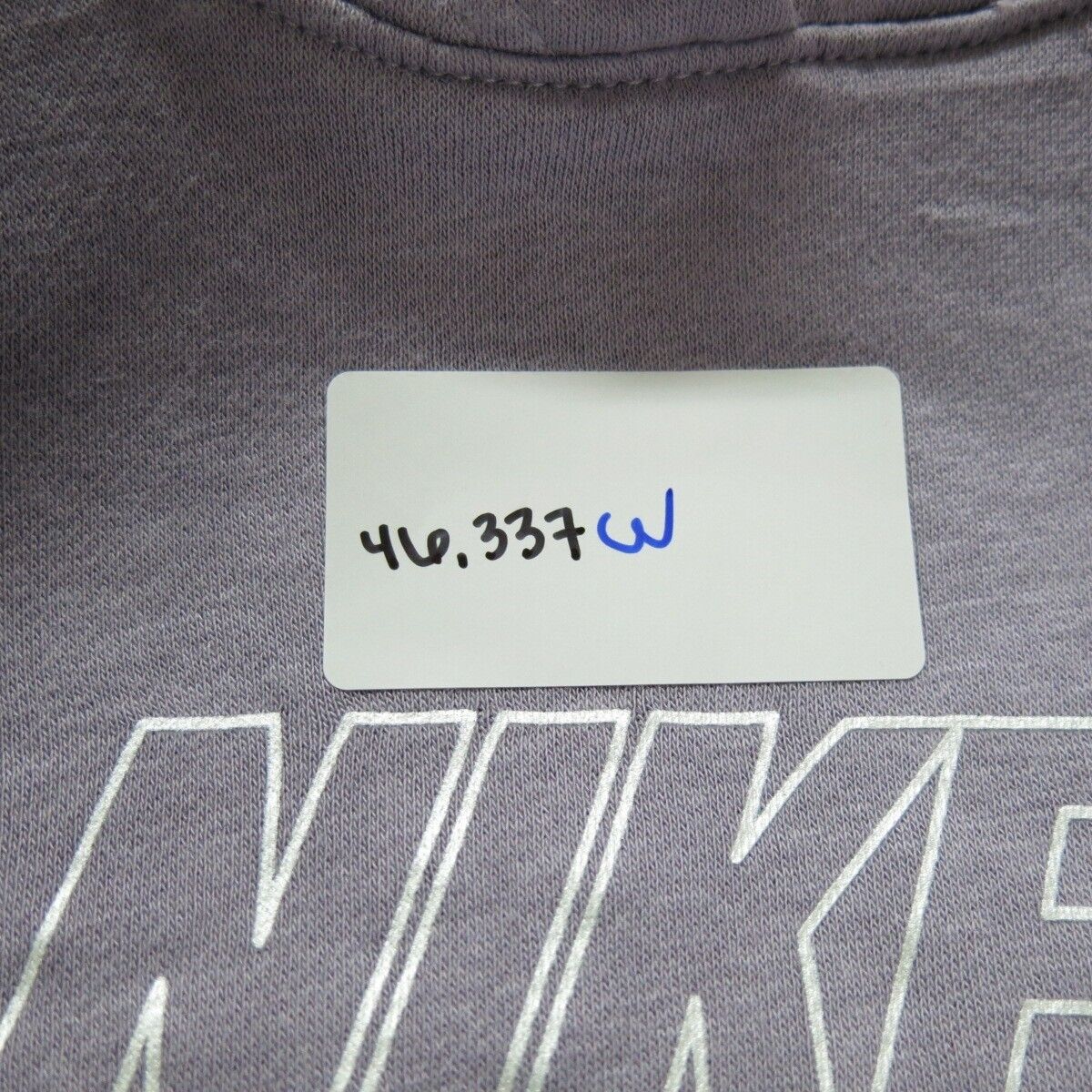 Nike Womens Graphics Hoodie Sweatshirt Long Sleeve Light Purple Size X Small
