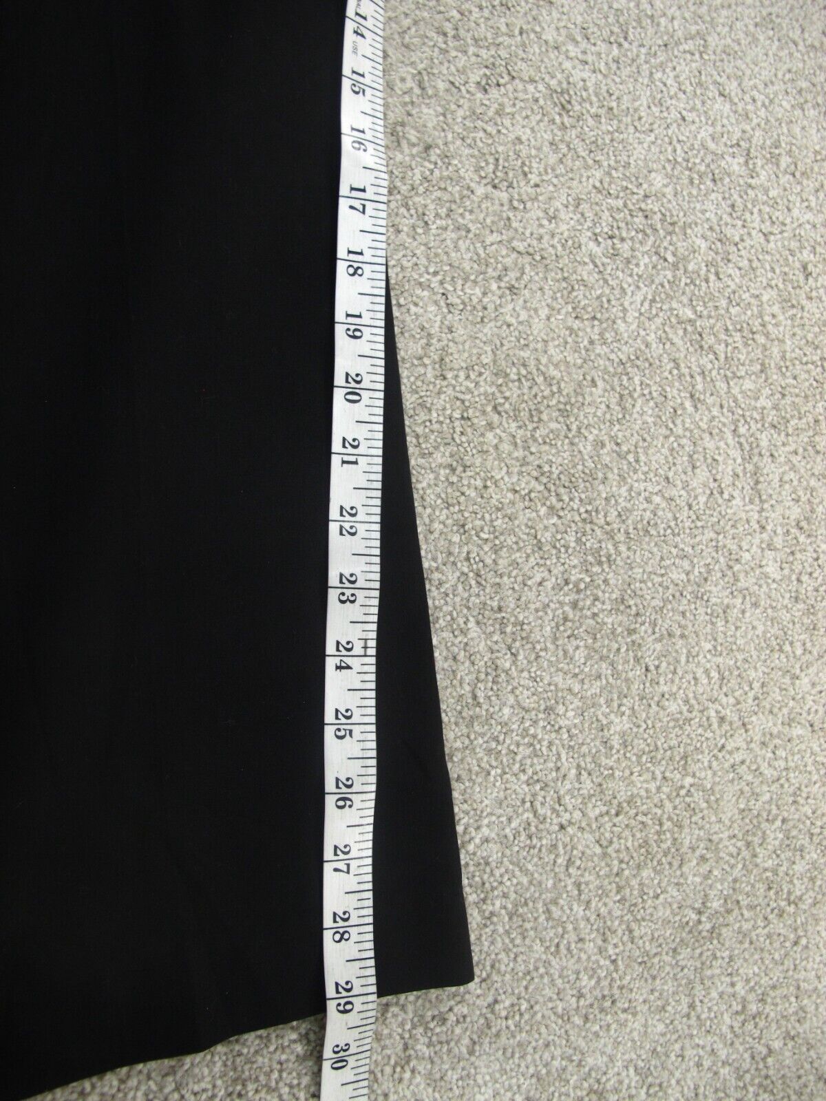 Ann Taylor LOFT Womens Legging Low Rise High Waist Wide Leg Black SZ Petite 6PM