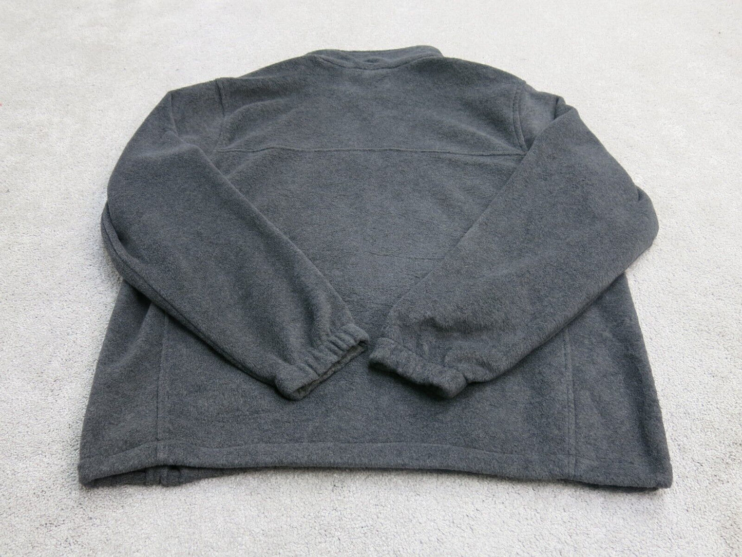 Columbia Sportwear Men Full Zip Up Jacket Mock Neck Long Sleeve Pocket Black XL