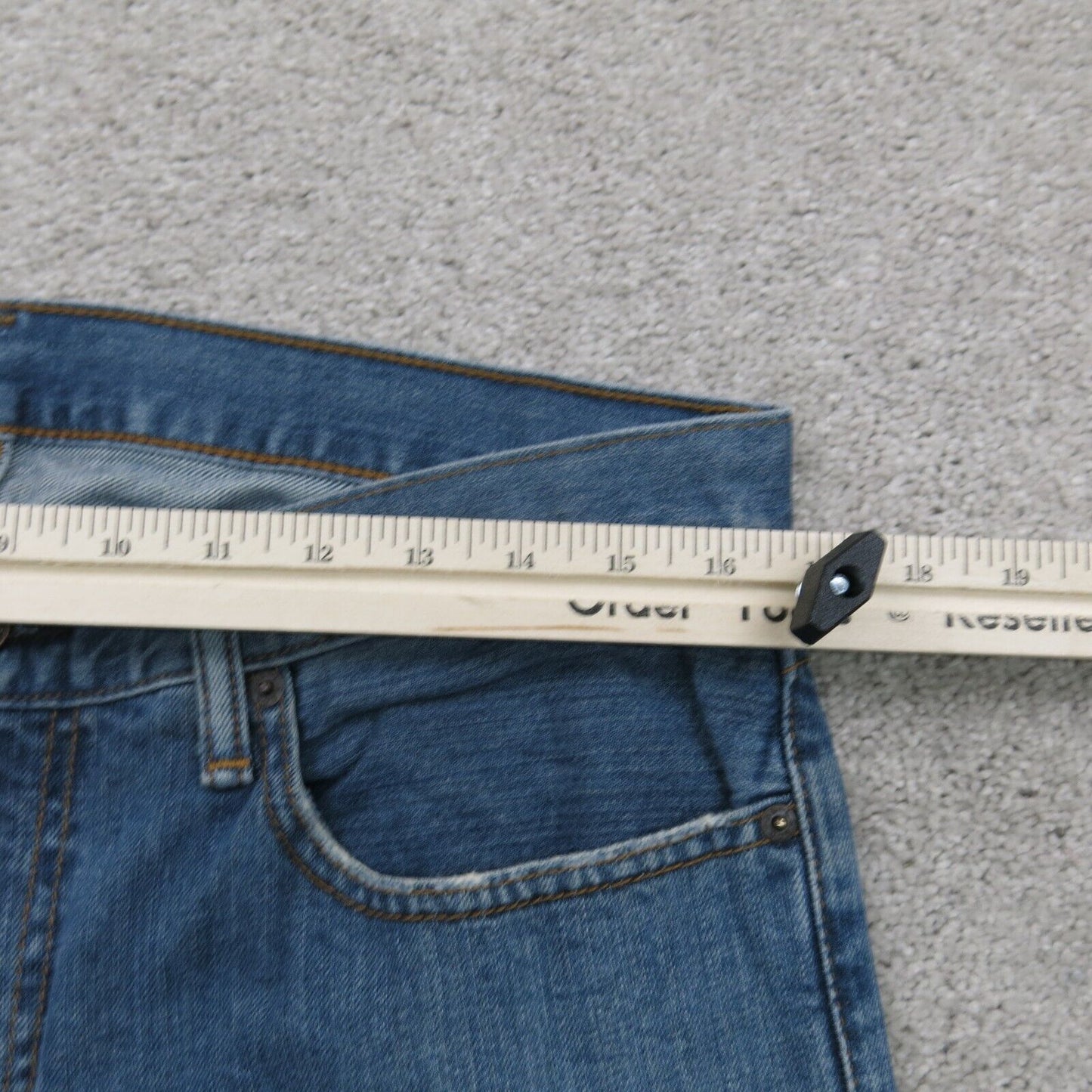 Levis 559 Mens Jeans Straight Leg Straight Denim Low Rise Pocket Blue SZ W32XL32