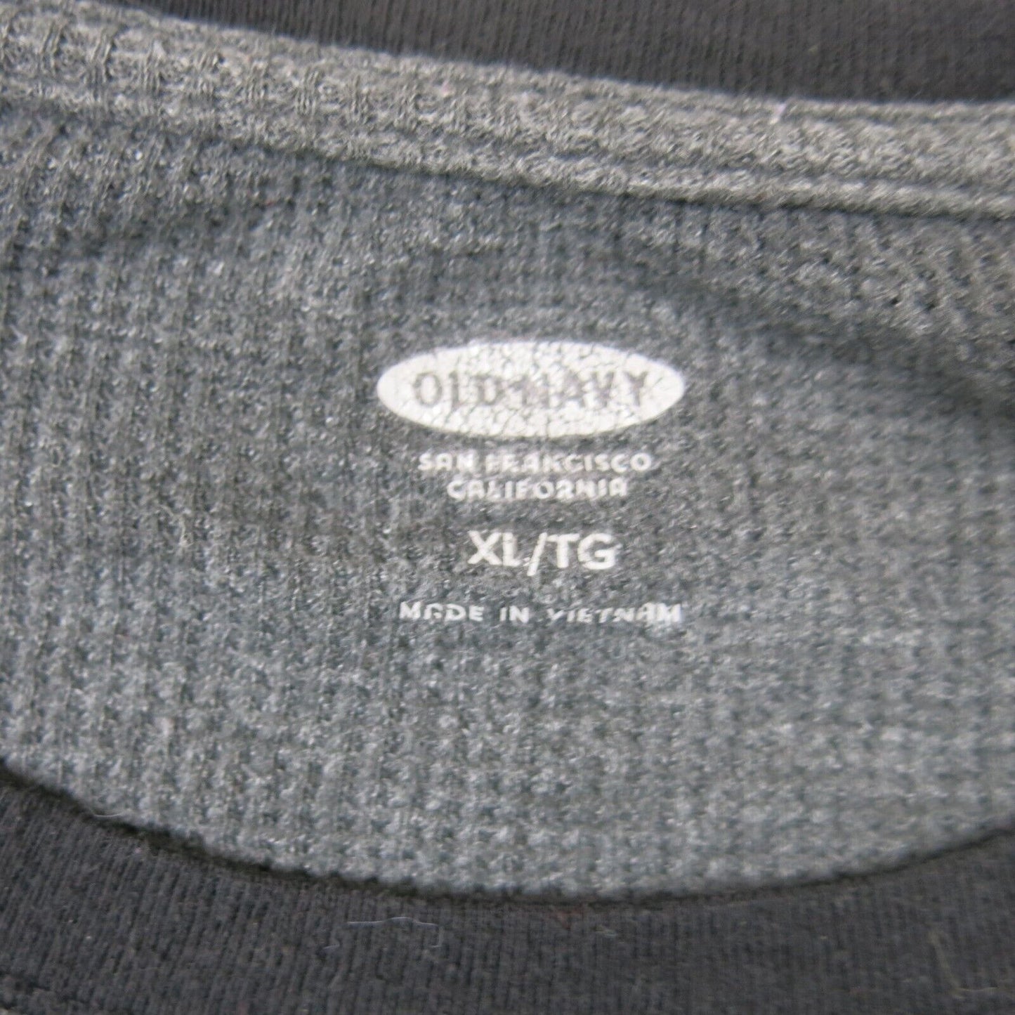 Old Navy Mens Sweatshirt Crew Neck Long Raglan Sleeves Gray Size X Large