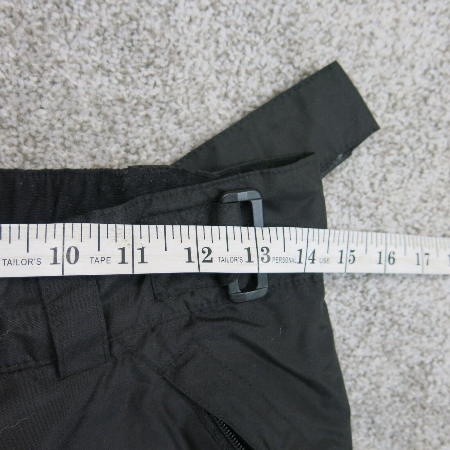 Outdoor Gear Men Cold Weather Snow Pants Adjustable Waist Black Size Small
