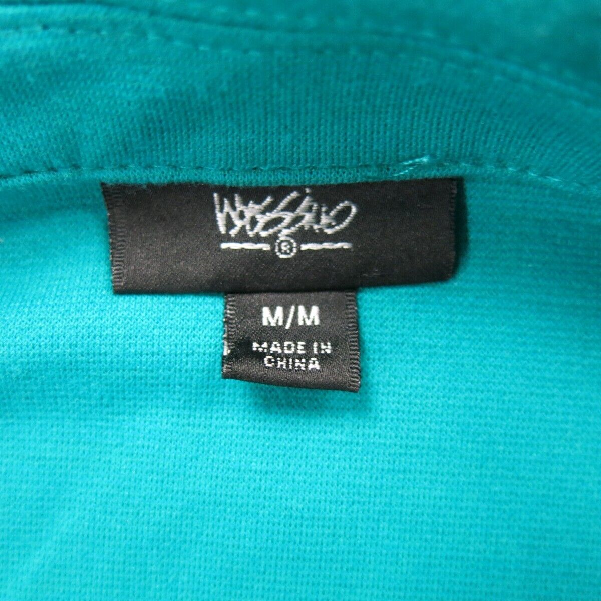 Mossimo Womens Blazer Coat Single Breasted Long Sleeves Pockets Teal Blue Size M