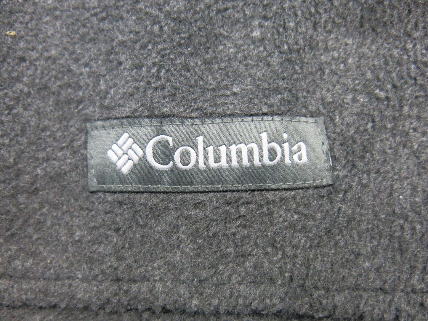 Columbia Sportwear Men Full Zip Up Jacket Mock Neck Long Sleeve Pocket Black XL