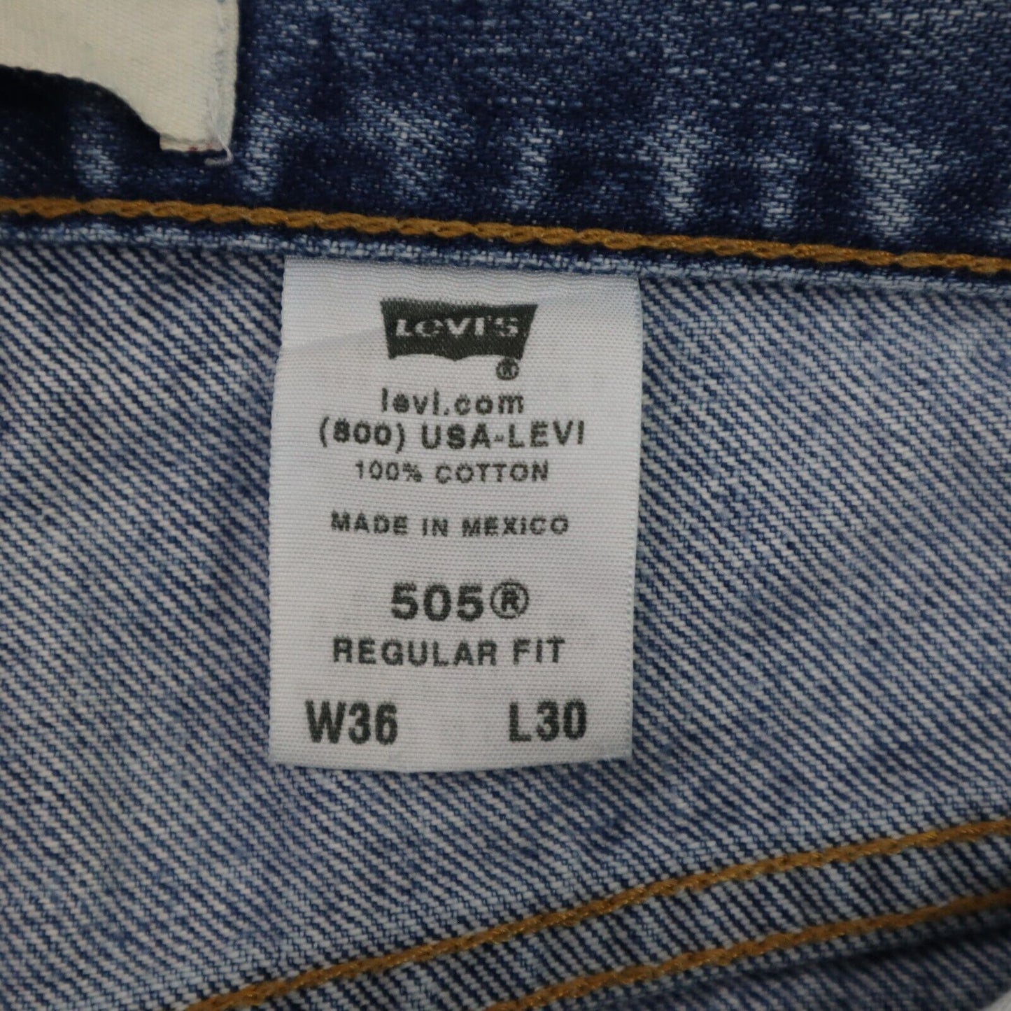 Levi s 505 Jeans Women s Size 36 Blue Stretch Regular Fit Straight Denim Jeans