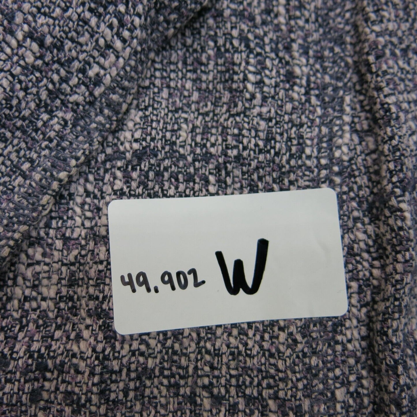 J. Jill Womens Tweed Blazer Coat Single Breasted Long Sleeve Gray Purple Size 10