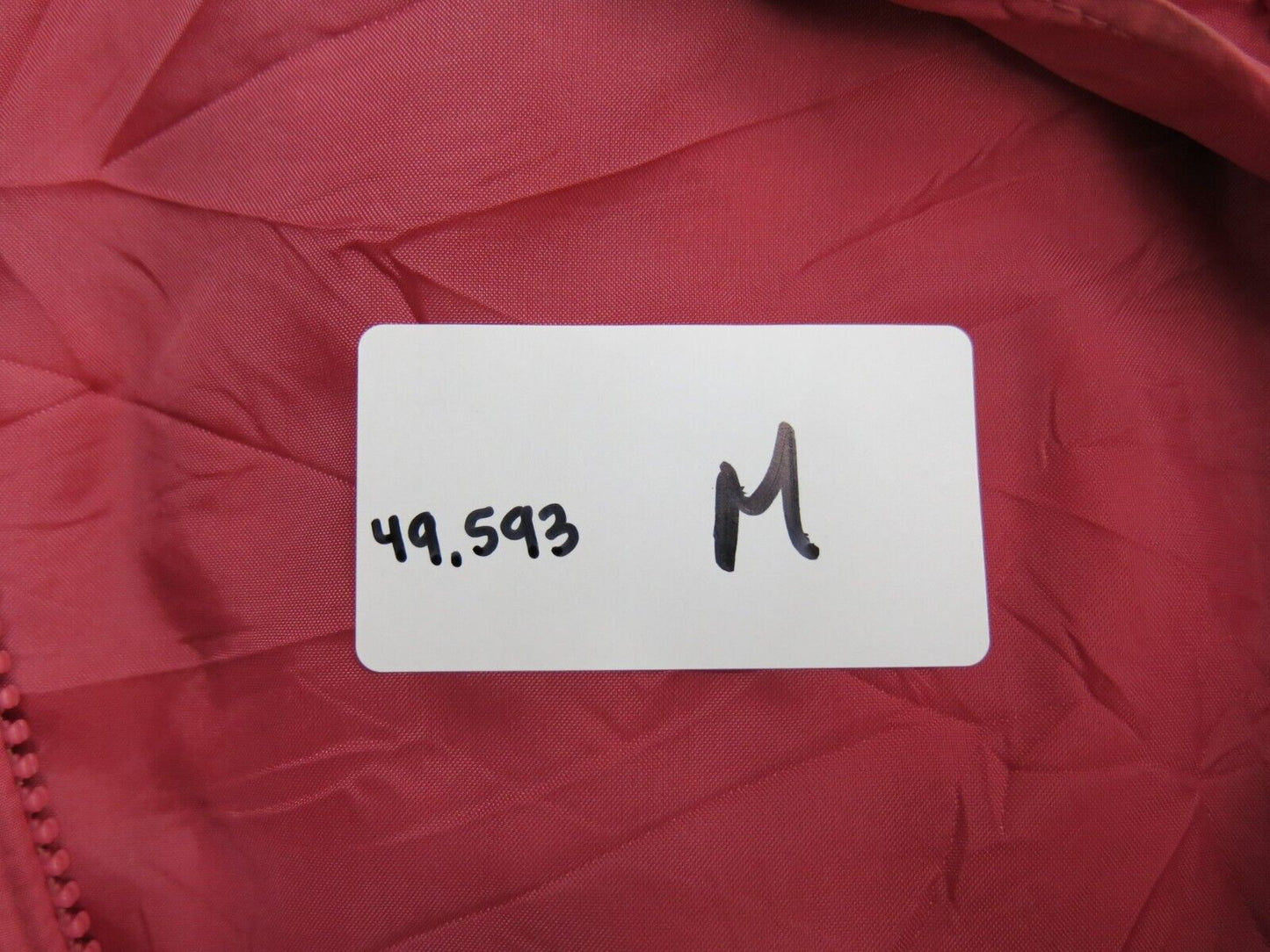 Columbia Womens Puffer Coat Full Zip Up Long Sleeves Mock Neck Pink Size X Large