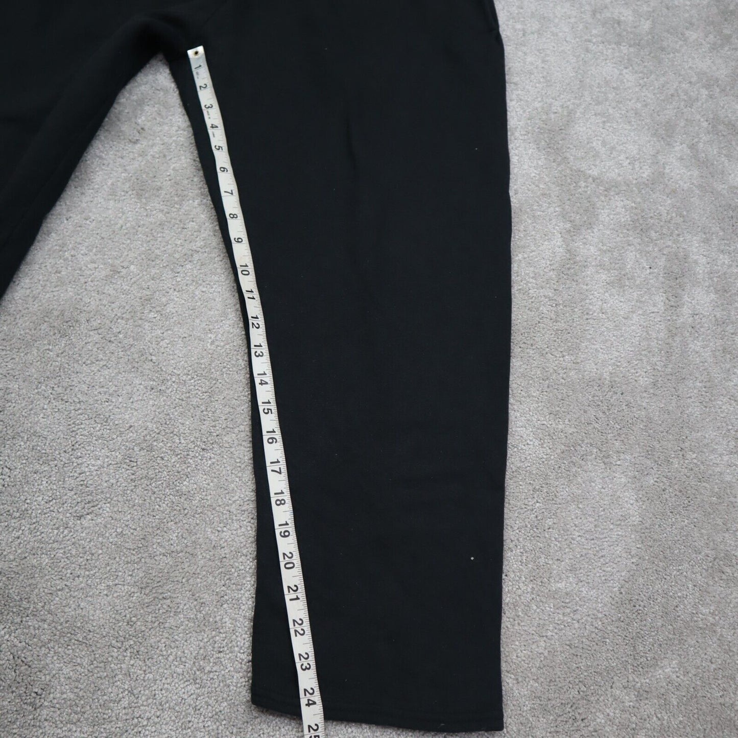 Hanes Sweatpants Women s X-Large XL Black Activewear Stay Clean Straight Pants